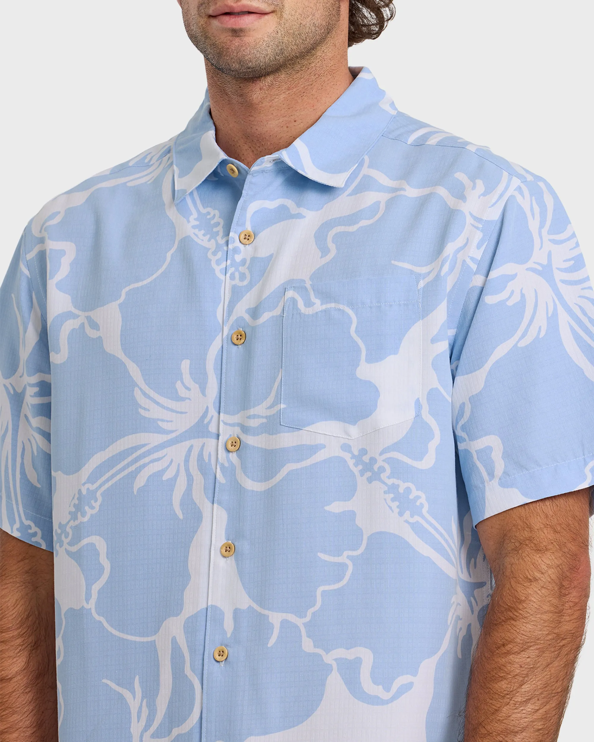 Waterman Bay Breeze Short Sleeve Shirt - Skyway sold by Quiksilver product image thumbnail 5