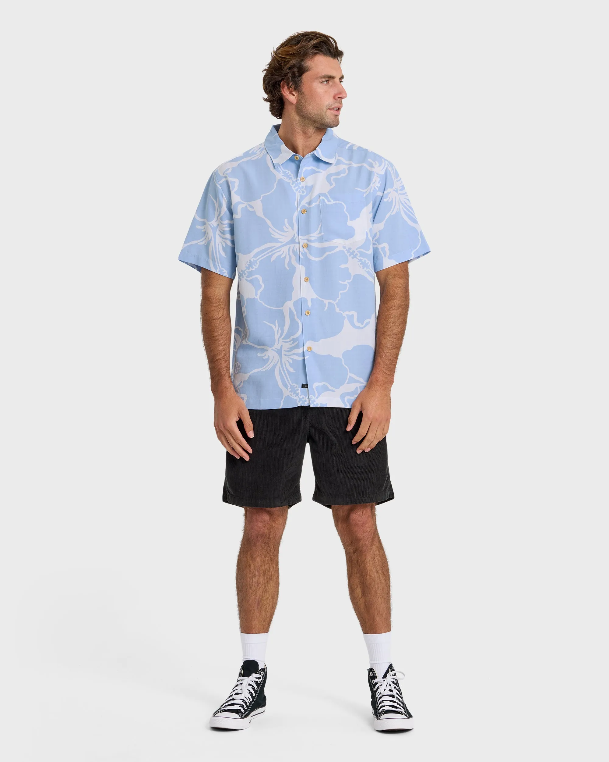 Waterman Bay Breeze Short Sleeve Shirt - Skyway sold by Quiksilver product image thumbnail 3