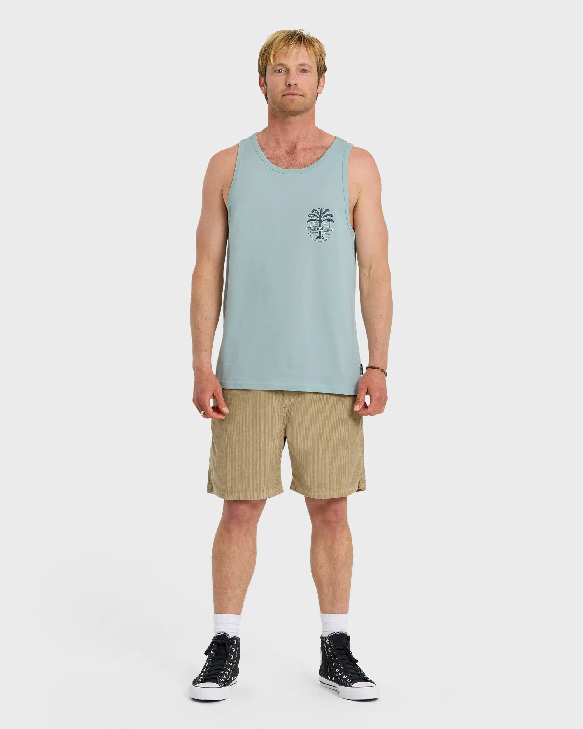 Uno Palm Tank - Blue Haze sold by Quiksilver product image thumbnail 3