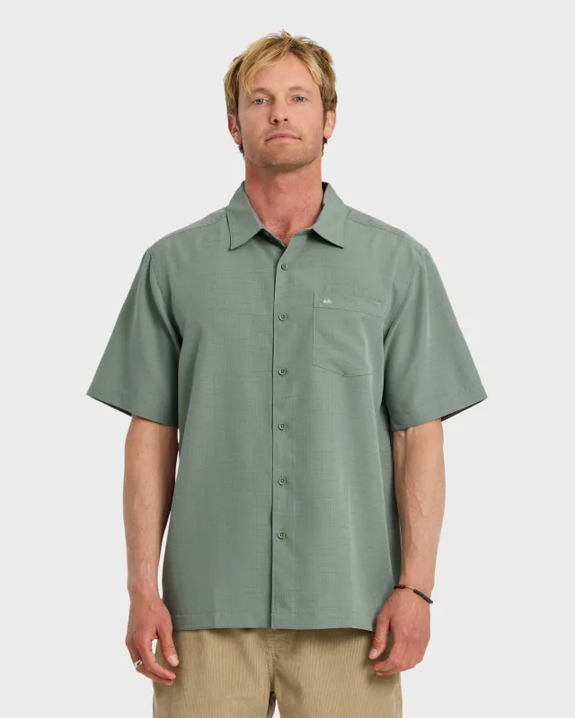 Waterman Centinela Premium Anti-Wrinkle Shirt - Lily Pad sold by Quiksilver
