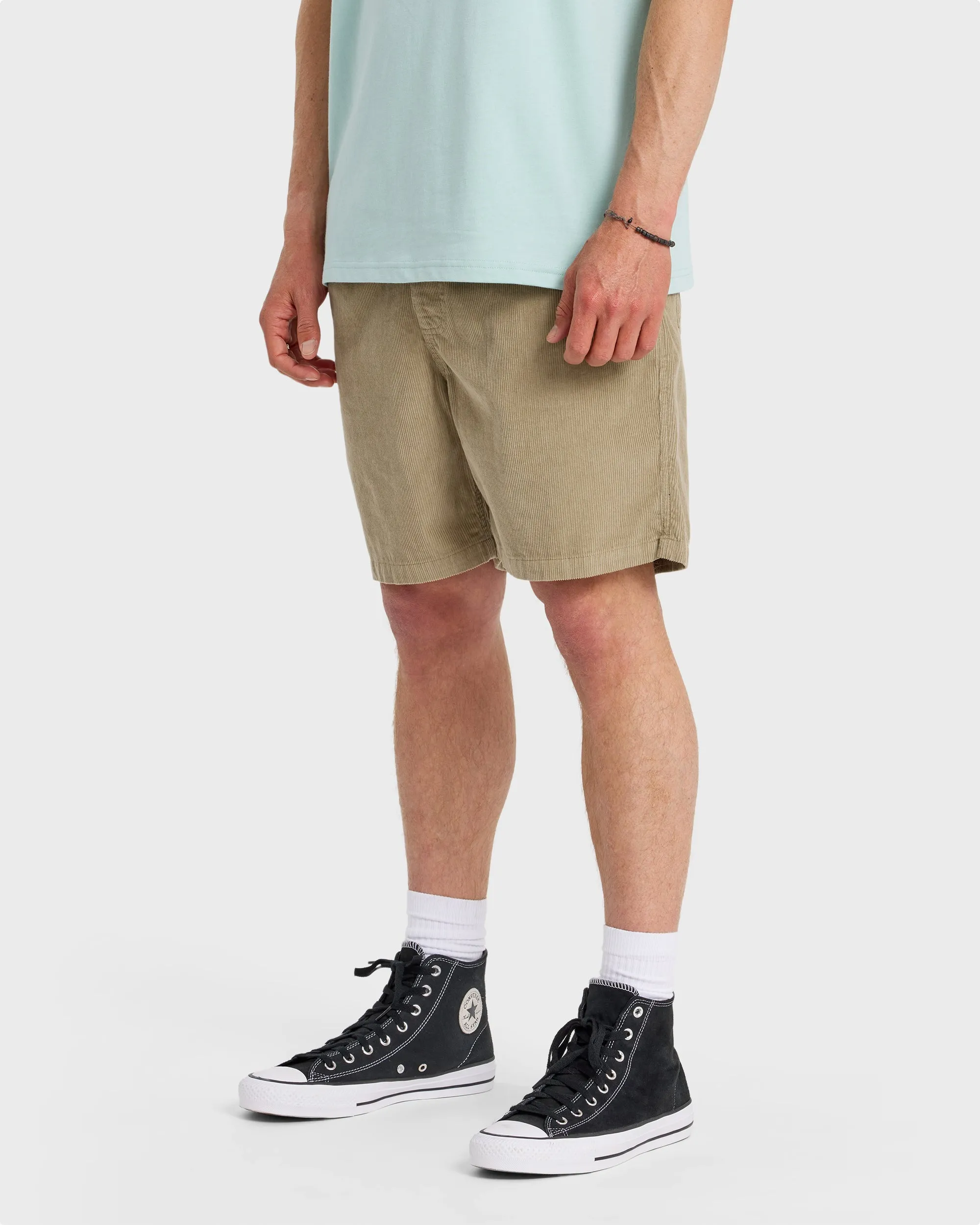 Taxer Cord 18" Elastic Waist Shorts - Seneca Rock sold by Quiksilver product image thumbnail 4
