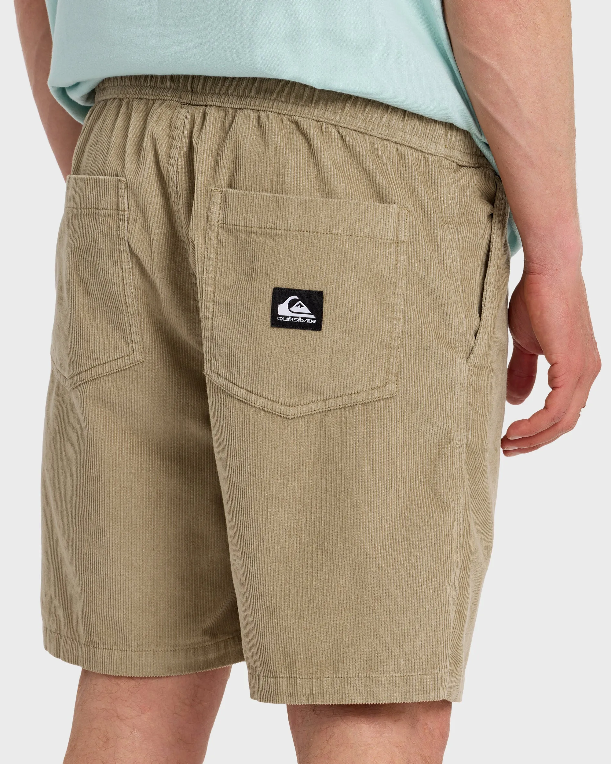 Taxer Cord 18" Elastic Waist Shorts - Seneca Rock sold by Quiksilver product image thumbnail 5