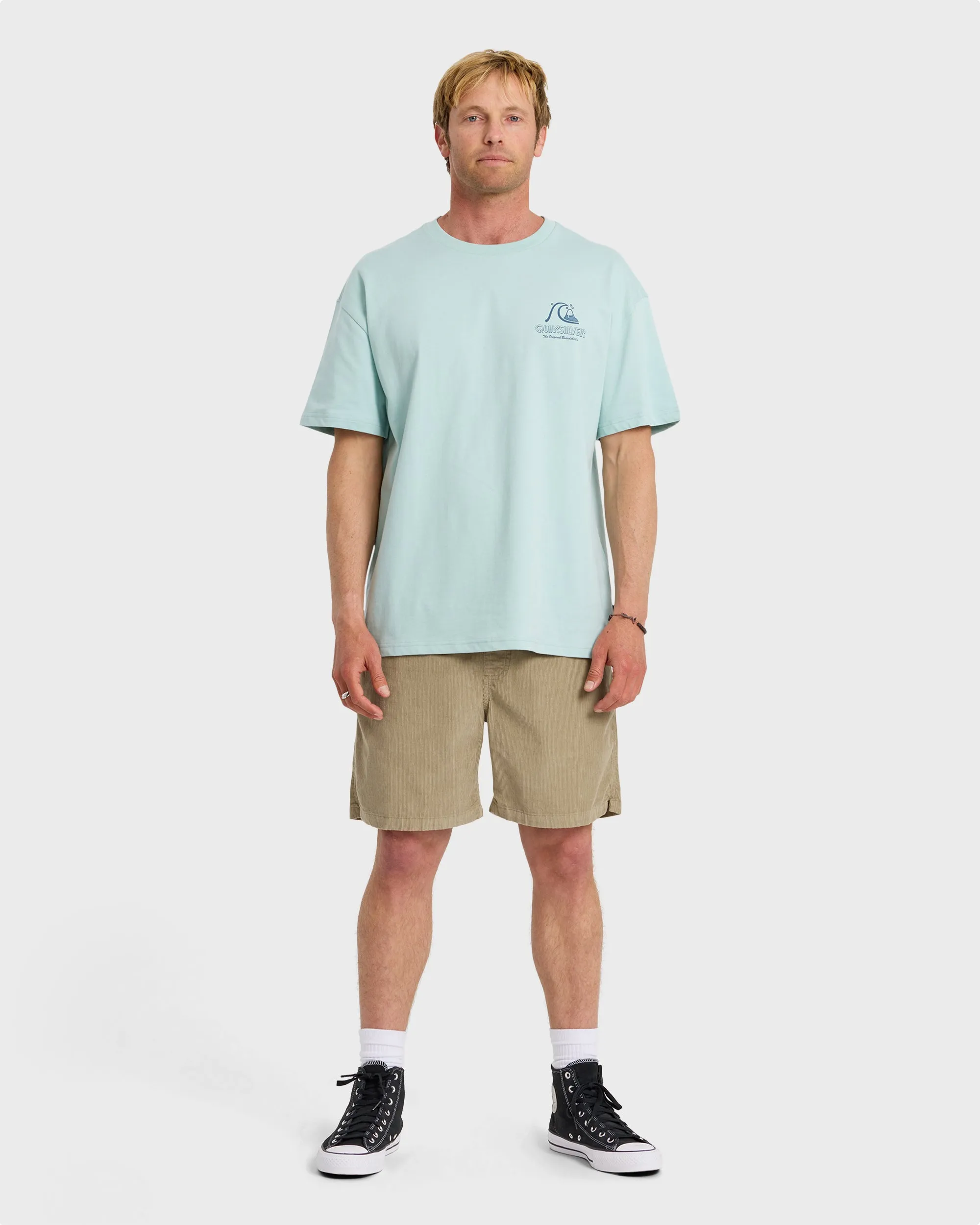 Taxer Cord 18" Elastic Waist Shorts - Seneca Rock sold by Quiksilver product image thumbnail 3