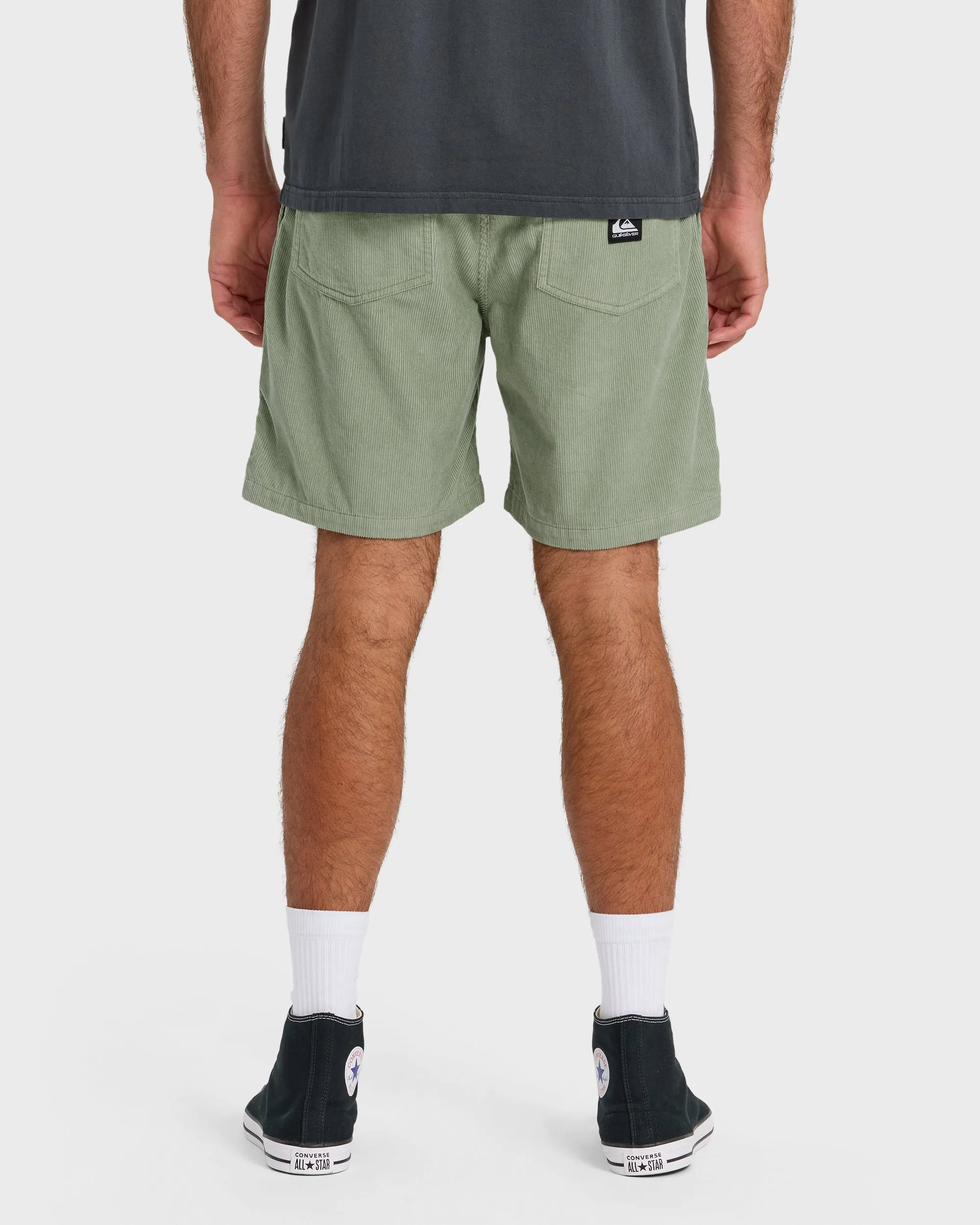 Taxer Cord 18" Elastic Waist Shorts - Lily Pad sold by Quiksilver product image thumbnail 2