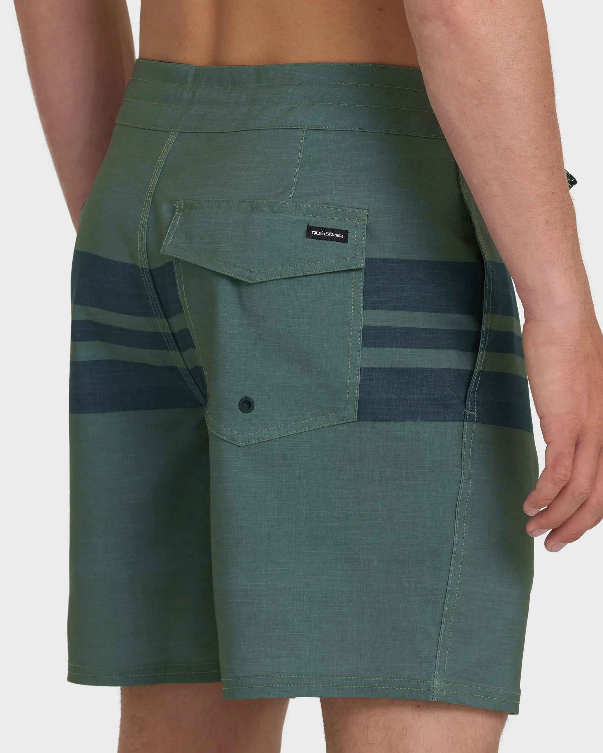Surfsilk Street Trunk Stripe 18" Boardshorts - Grape Leaf sold by Quiksilver product image thumbnail 5
