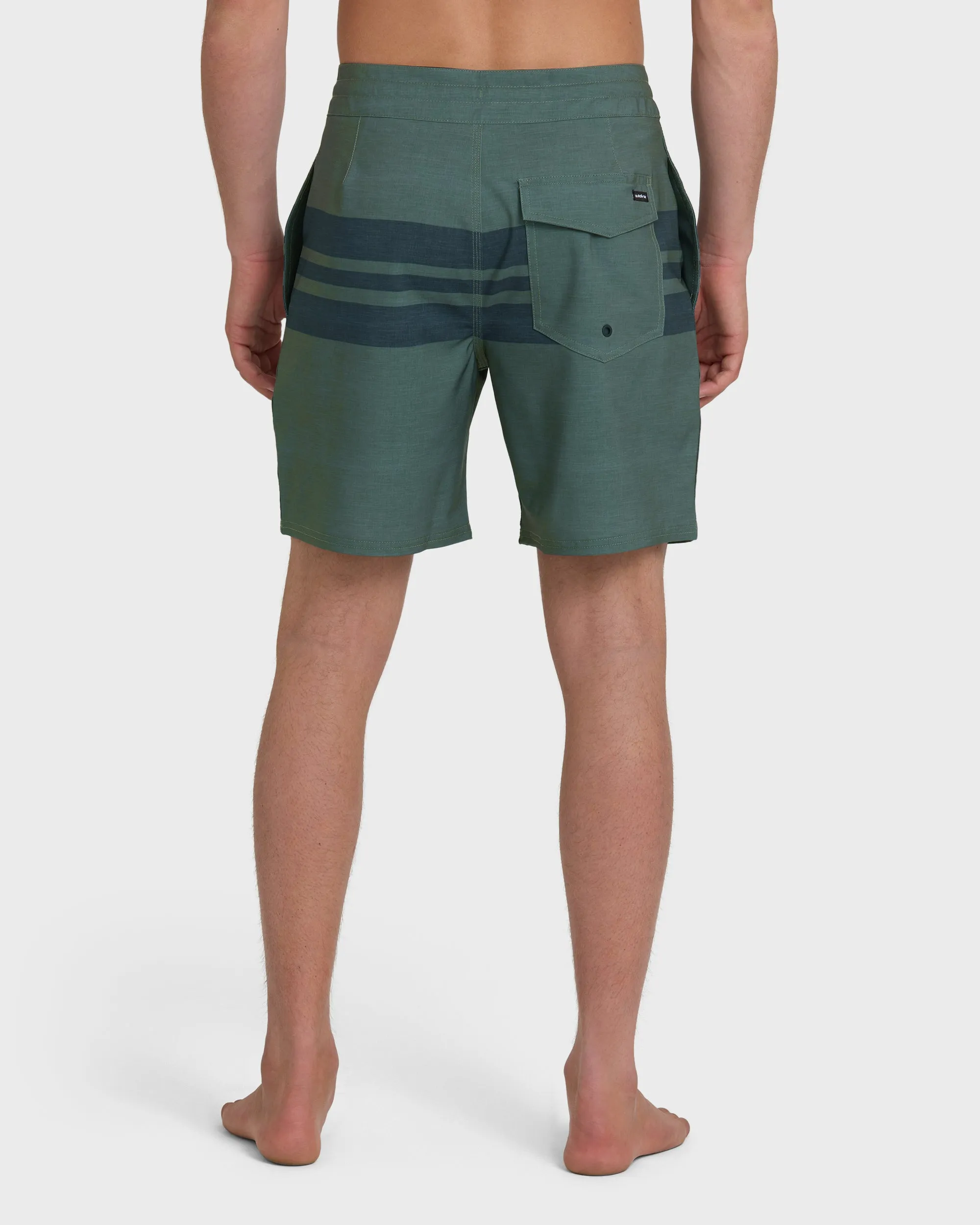 Surfsilk Street Trunk Stripe 18" Boardshorts - Grape Leaf sold by Quiksilver product image thumbnail 2