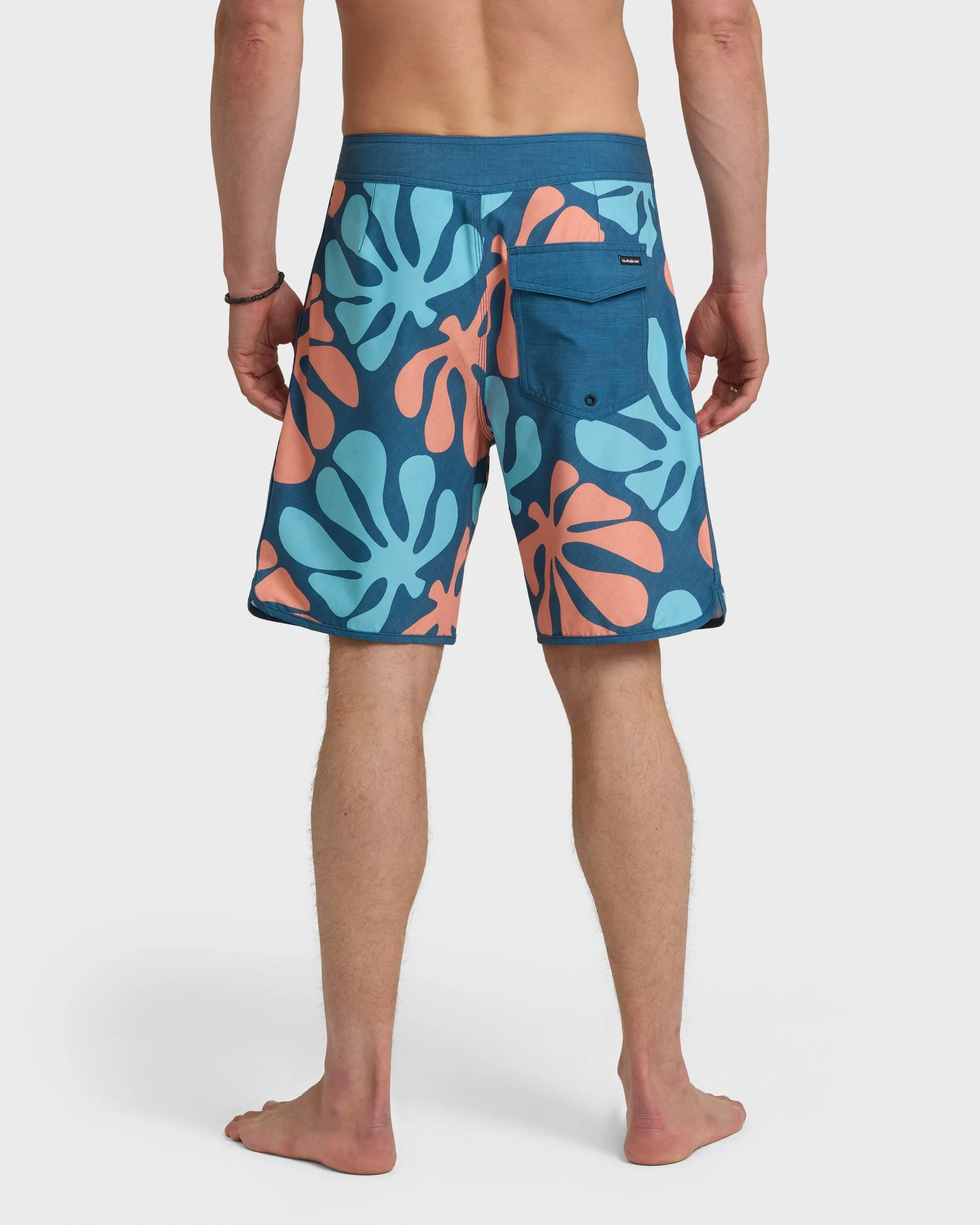 SurfSilk Sol Tiles Scallop 19" Boardshorts - Dark Denim sold by Quiksilver product image thumbnail 2