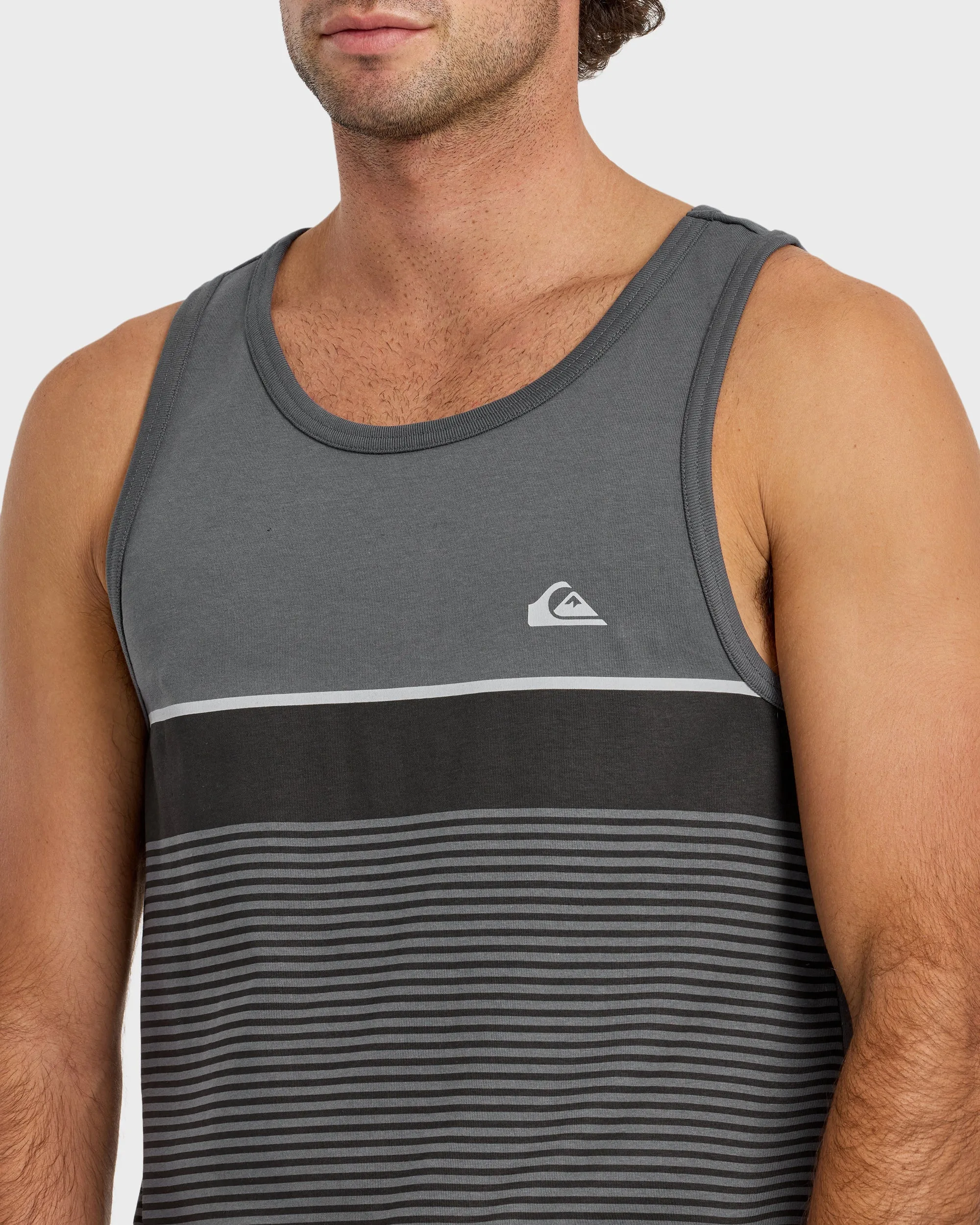 Tijuana Striped Tank - Iron Gate sold by Quiksilver product image thumbnail 5