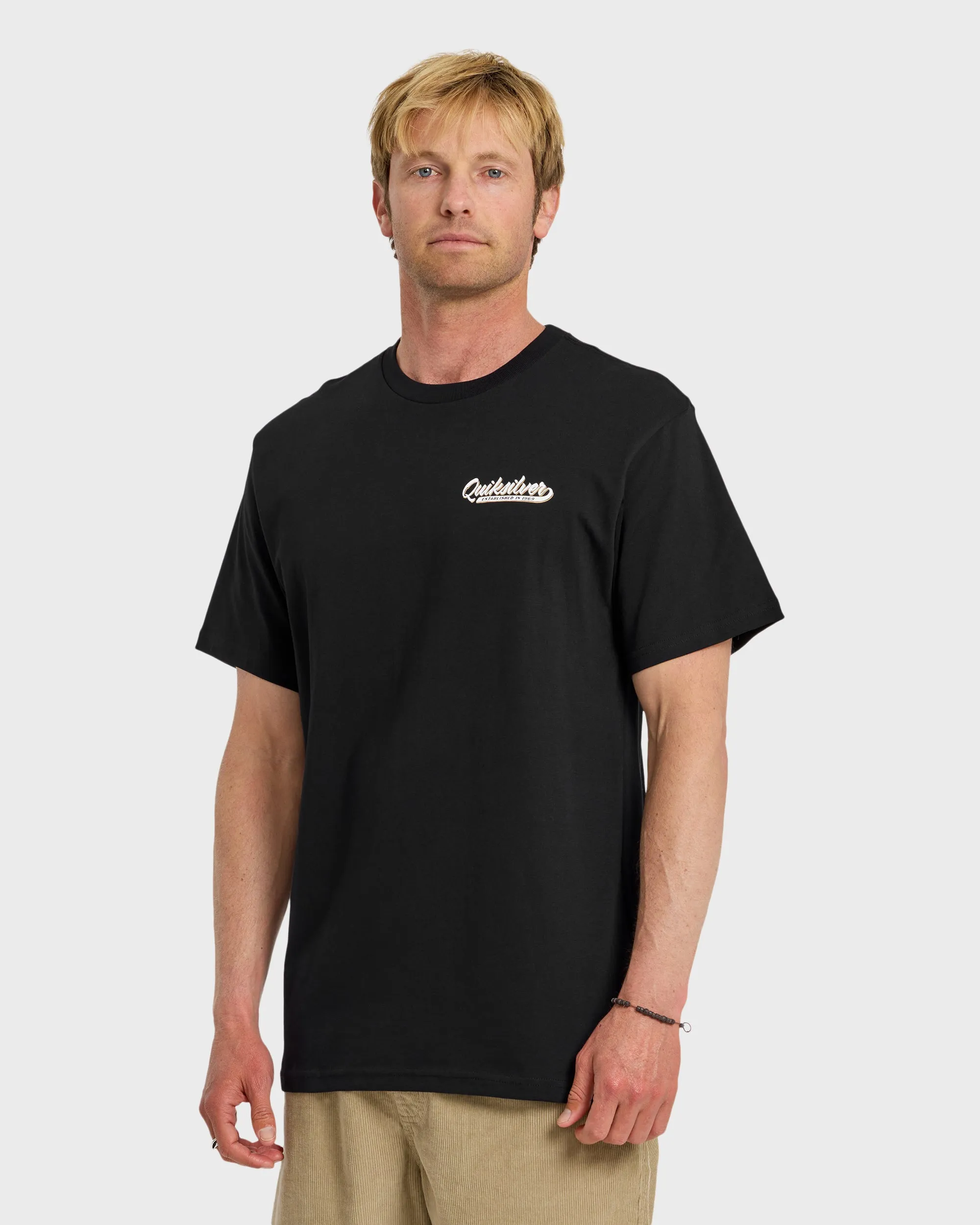 Thick To Thin Graphic Short Sleeve T-Shirt - Black sold by Quiksilver product image thumbnail 4