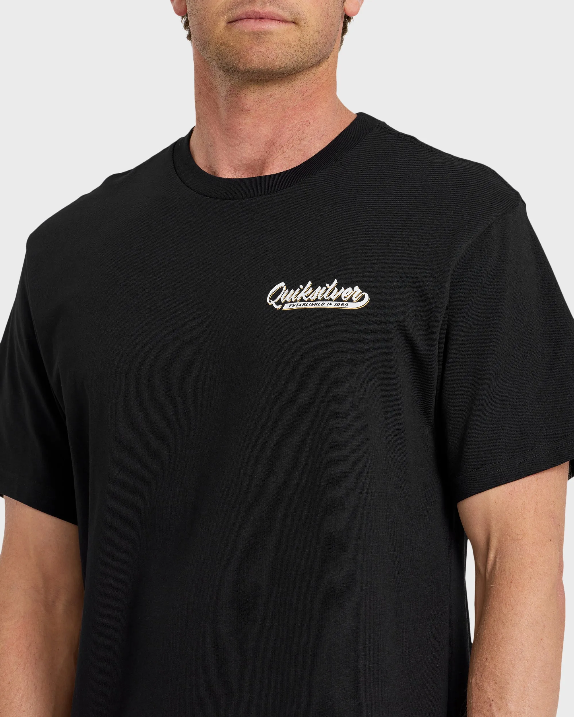Thick To Thin Graphic Short Sleeve T-Shirt - Black sold by Quiksilver product image thumbnail 5