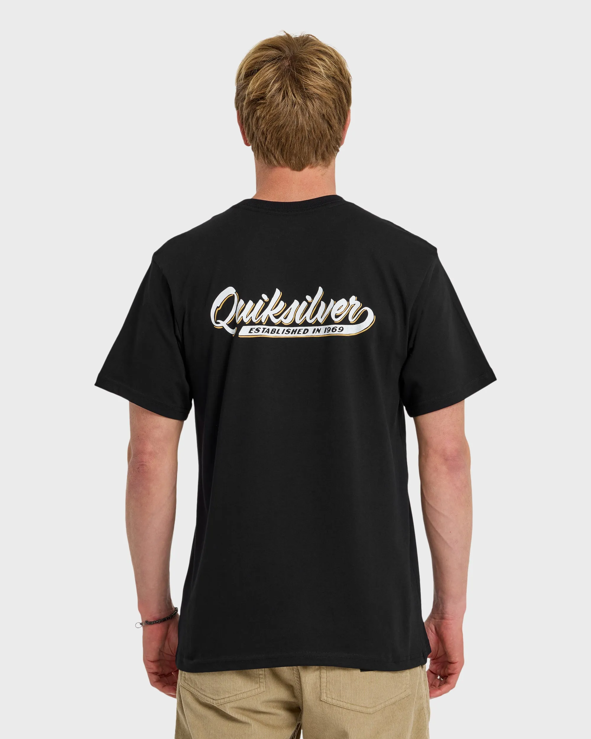 Thick To Thin Graphic Short Sleeve T-Shirt - Black sold by Quiksilver product image thumbnail 2