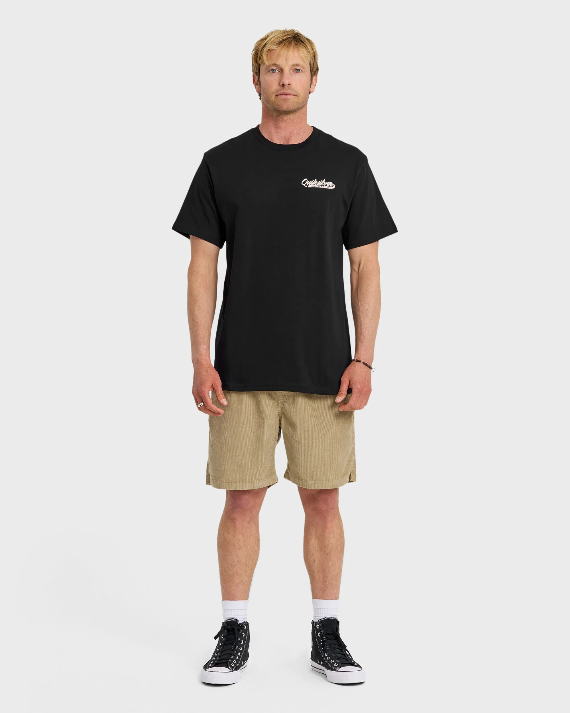 Thick To Thin Graphic Short Sleeve T-Shirt - Black sold by Quiksilver product image thumbnail 3