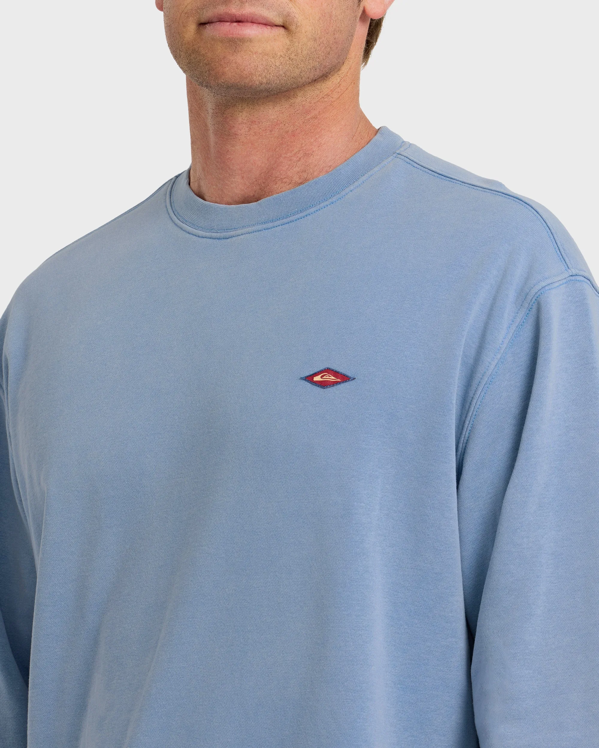 Saltwater Mineral Wash Crewneck Sweatshirt - Riviera sold by Quiksilver product image thumbnail 5
