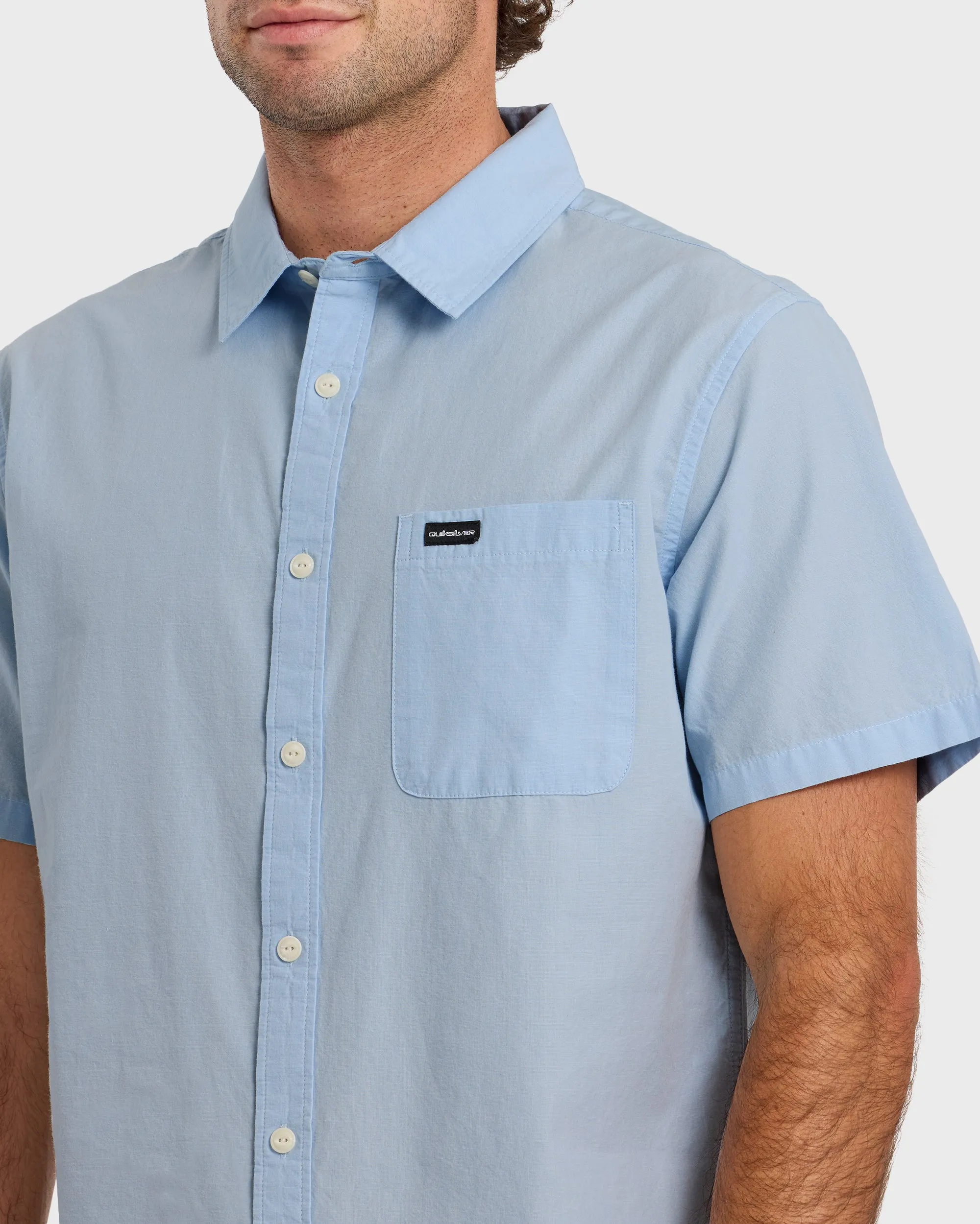 Shore Break Classic Short Sleeve Button-Up Shirt - Skyway sold by Quiksilver product image thumbnail 5