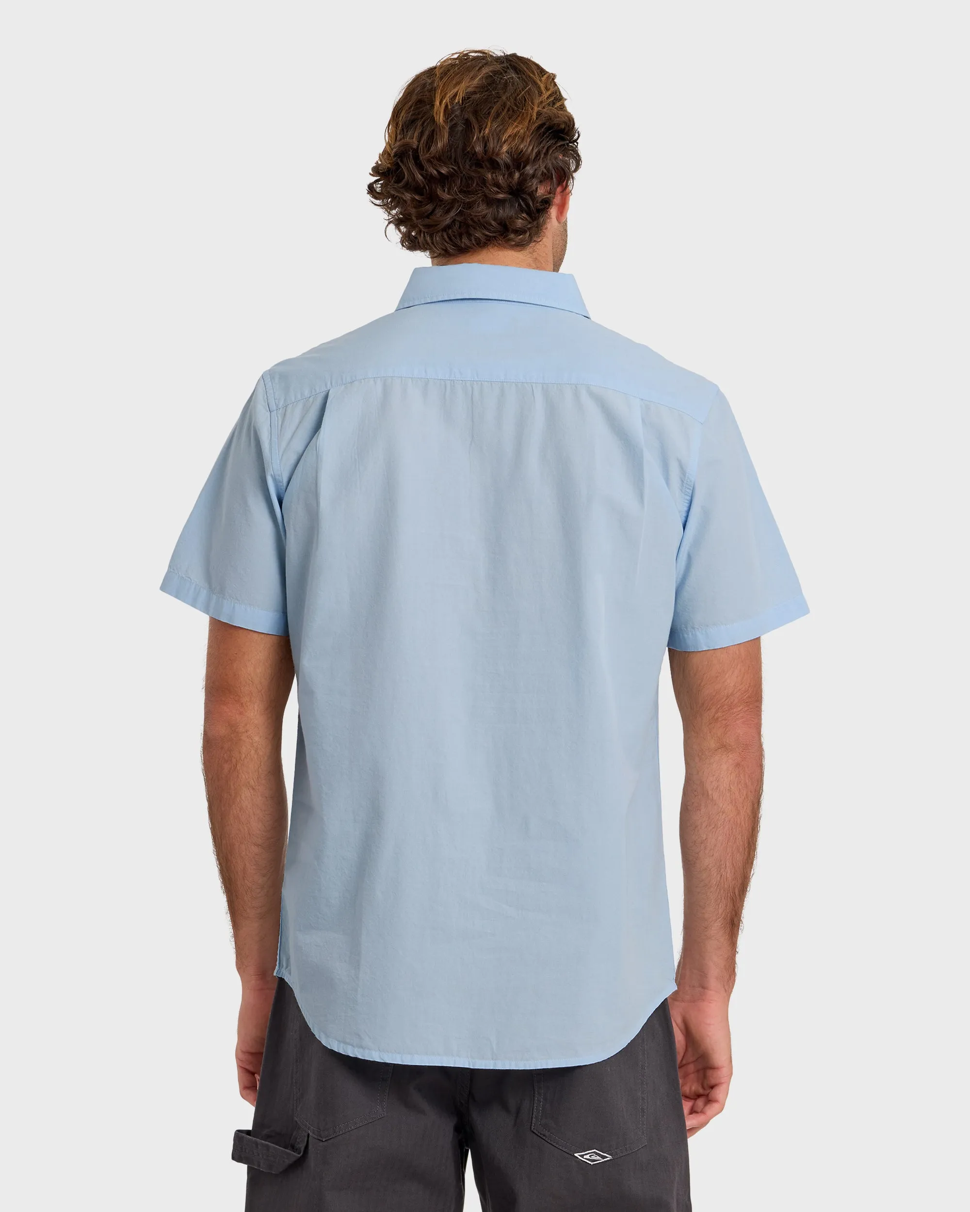 Shore Break Classic Short Sleeve Button-Up Shirt - Skyway sold by Quiksilver product image thumbnail 2