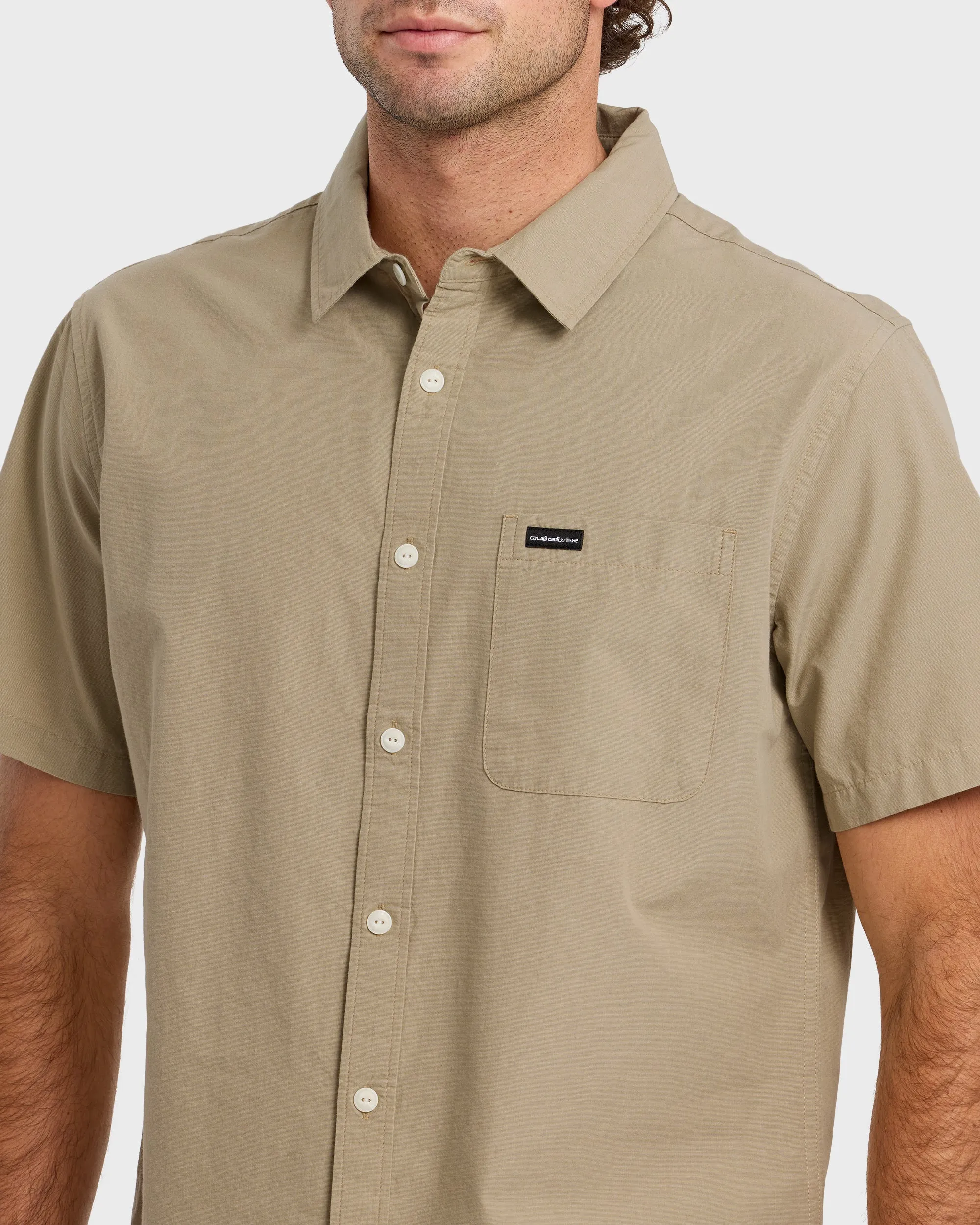 Shore Break Classic Short Sleeve Button-Up Shirt - Seneca Rock sold by Quiksilver product image thumbnail 5