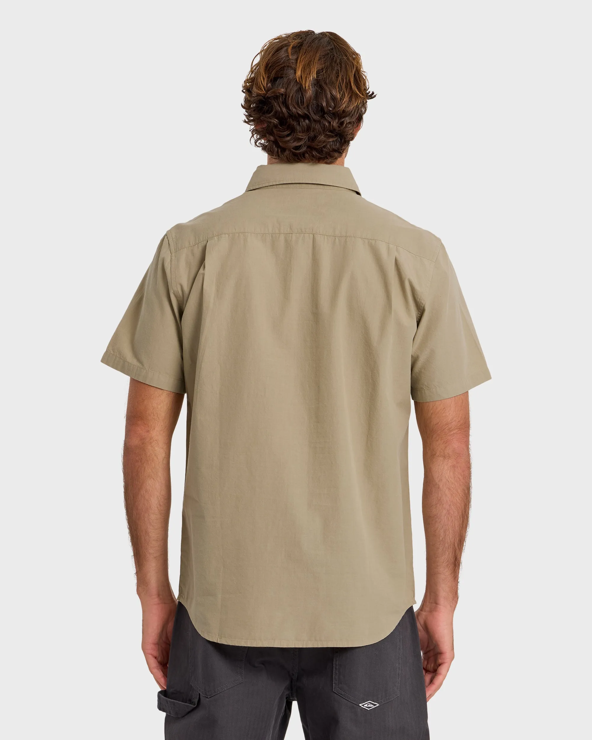 Shore Break Classic Short Sleeve Button-Up Shirt - Seneca Rock sold by Quiksilver product image thumbnail 2