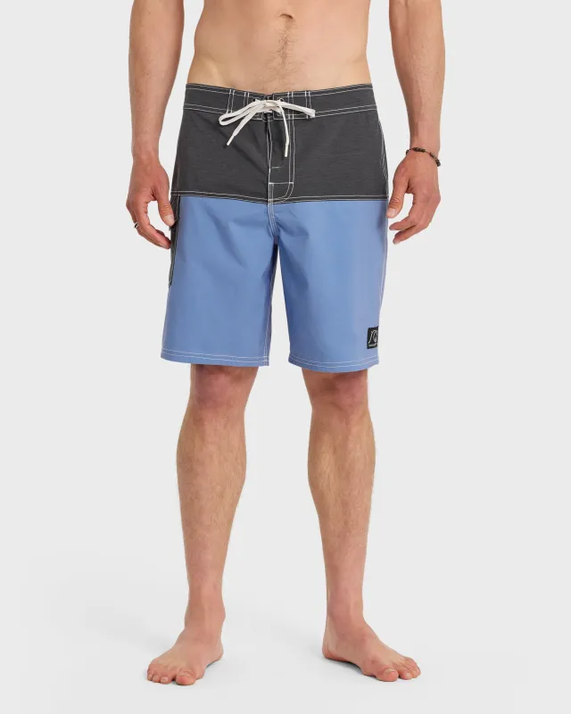 Original Blocked 19" Boardshorts - Riviera sold by Quiksilver