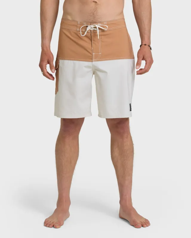 Original Blocked 19" Boardshorts - Bone White sold by Quiksilver