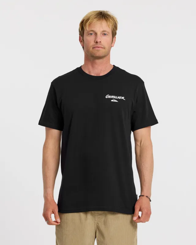Pipe Dream Short Sleeve T-Shirt - Black made by Quiksilver