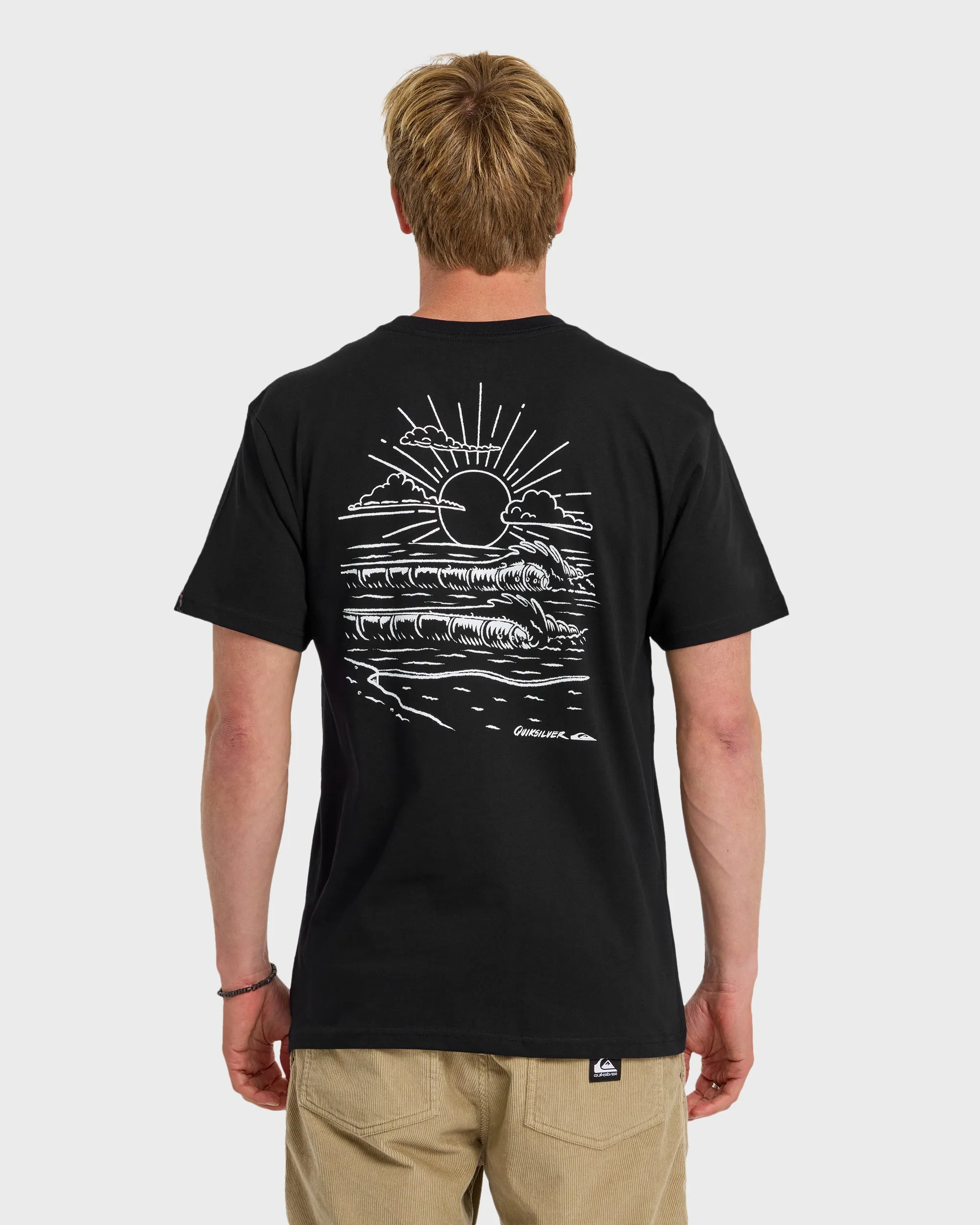Pipe Dream Short Sleeve T-Shirt - Black sold by Quiksilver product image thumbnail 2