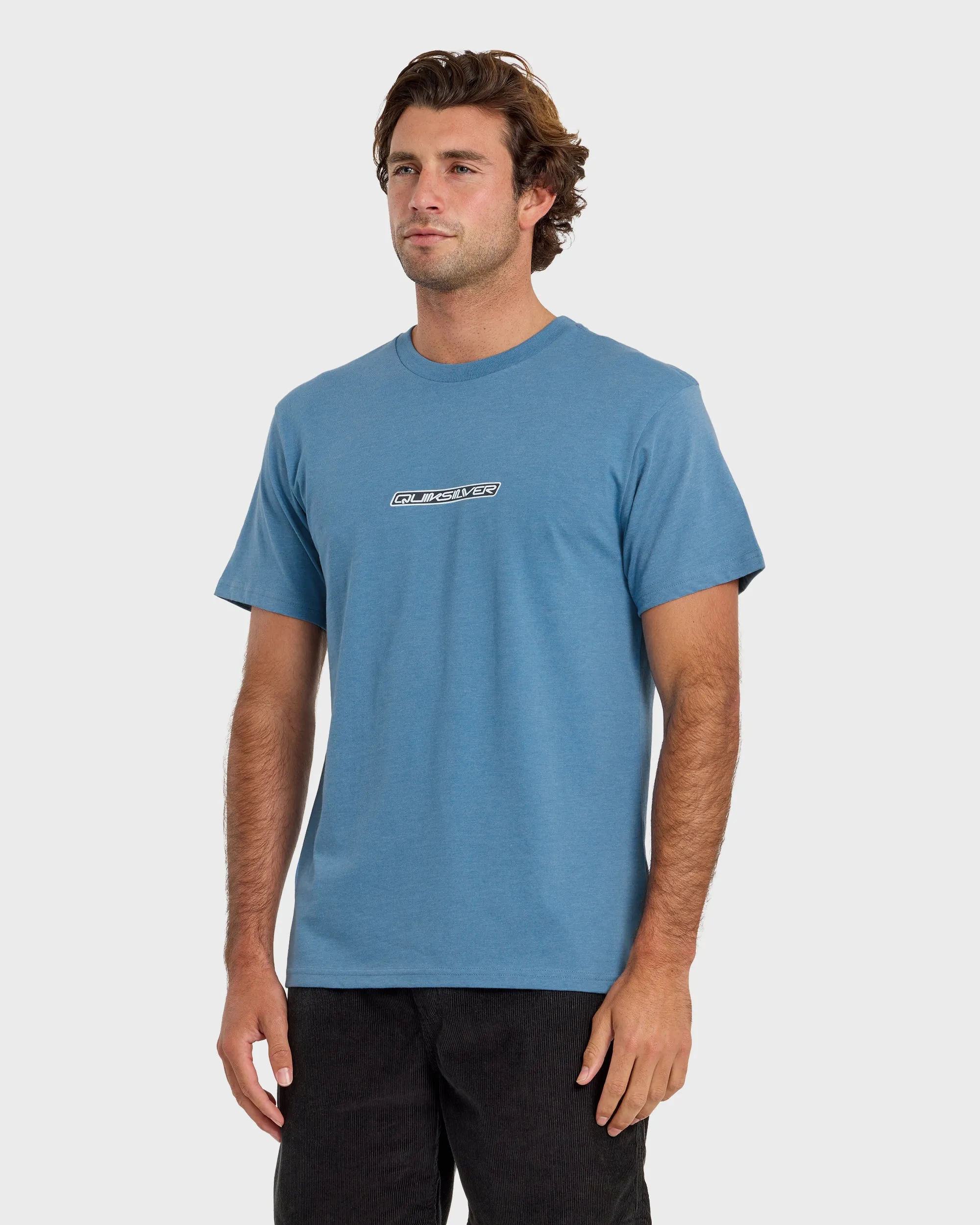 Omni Yin Short Sleeve T-Shirt - Riviera Heather sold by Quiksilver product image thumbnail 4