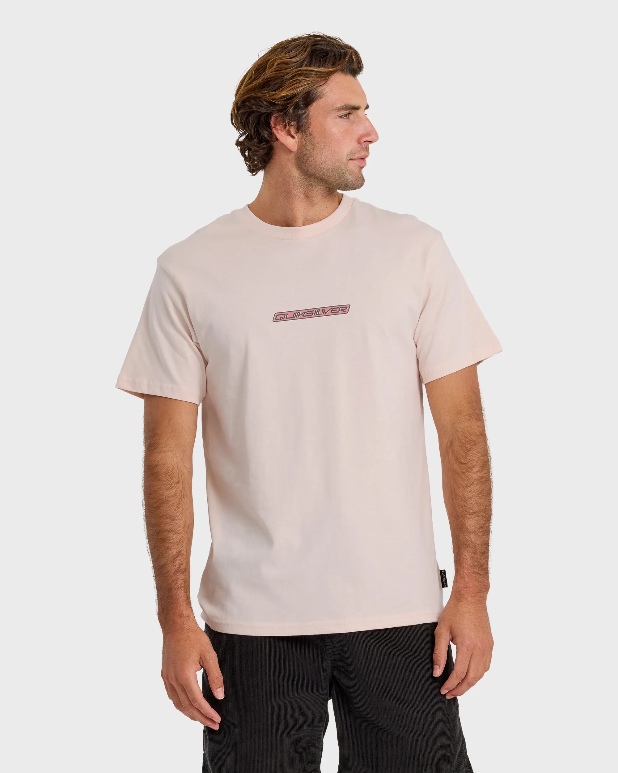 Omni Yin Short Sleeve T-Shirt - Rosewater sold by Quiksilver