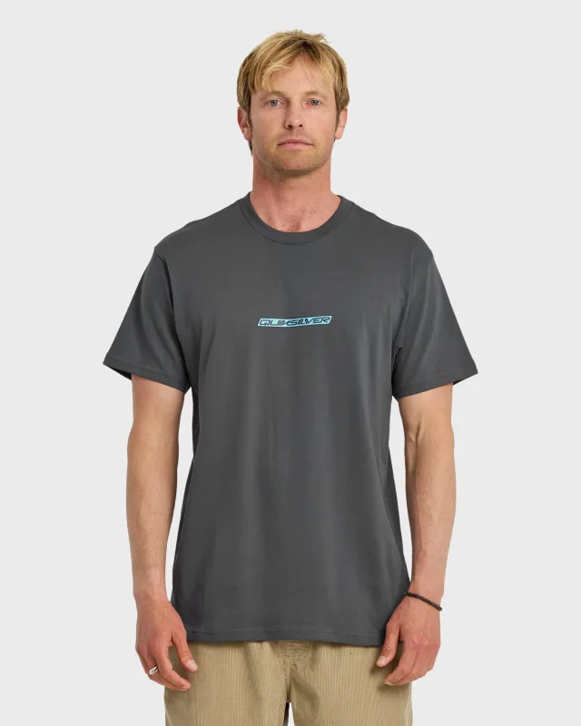 Omni Yin Short Sleeve T-Shirt - Iron Gate sold by Quiksilver