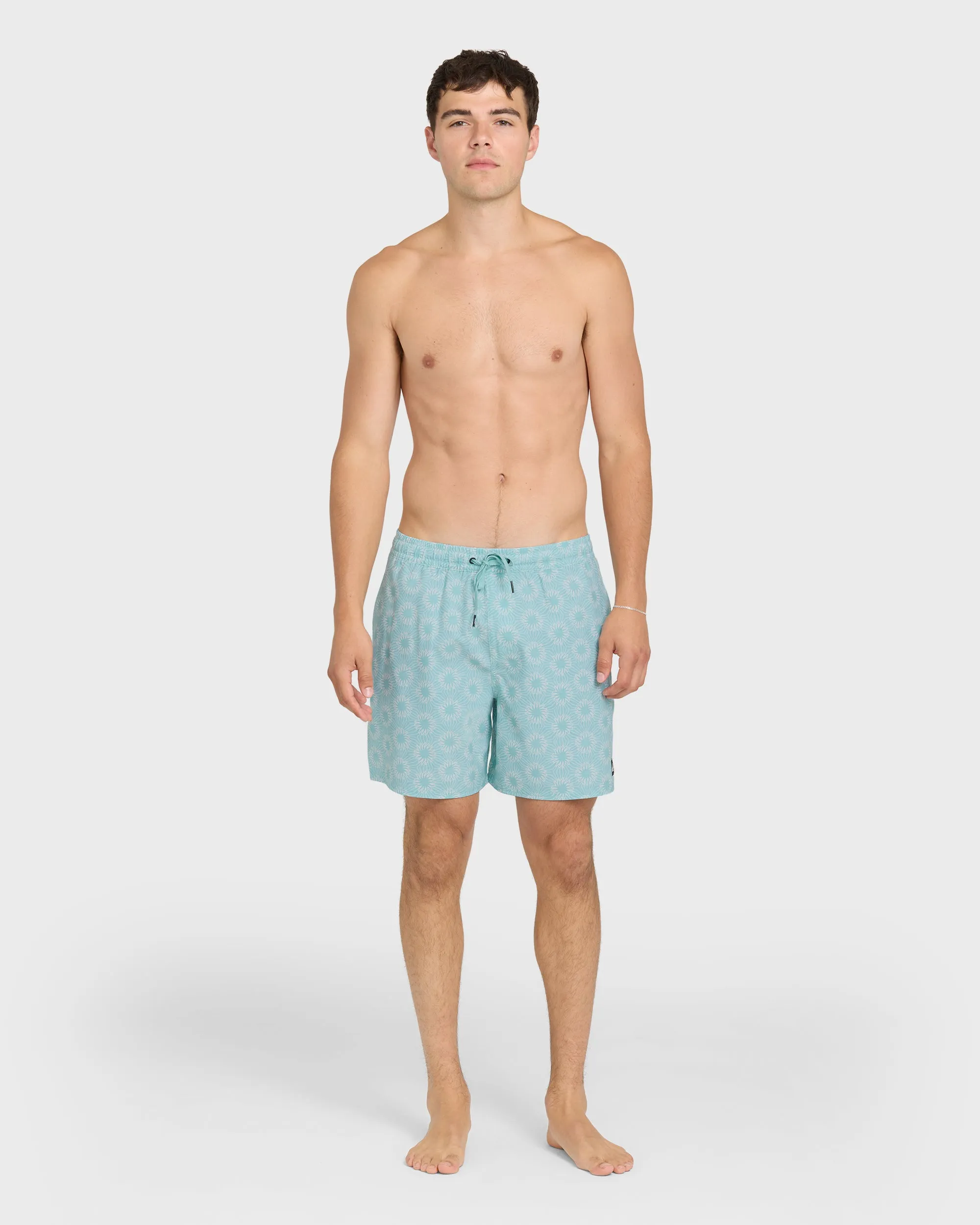 Ocean Mayhem 17" Swim Trunks - Aqua sold by Quiksilver product image thumbnail 3