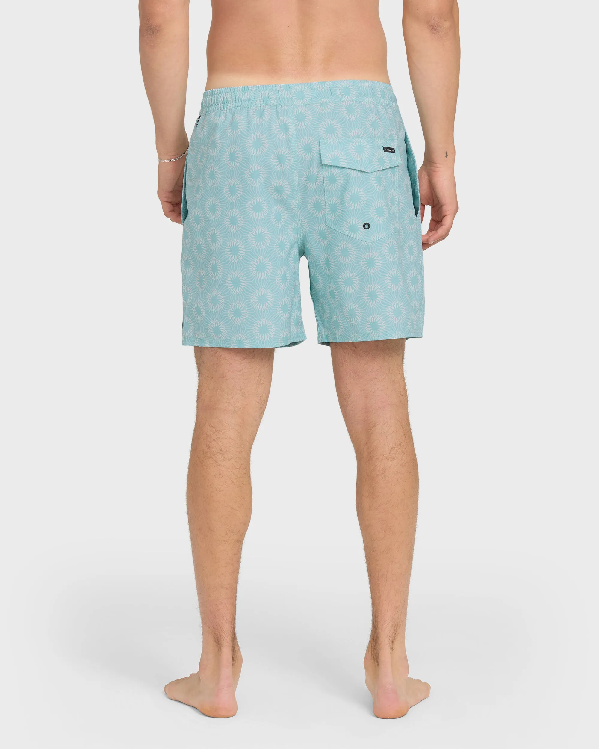 Ocean Mayhem 17" Swim Trunks - Aqua sold by Quiksilver product image thumbnail 2