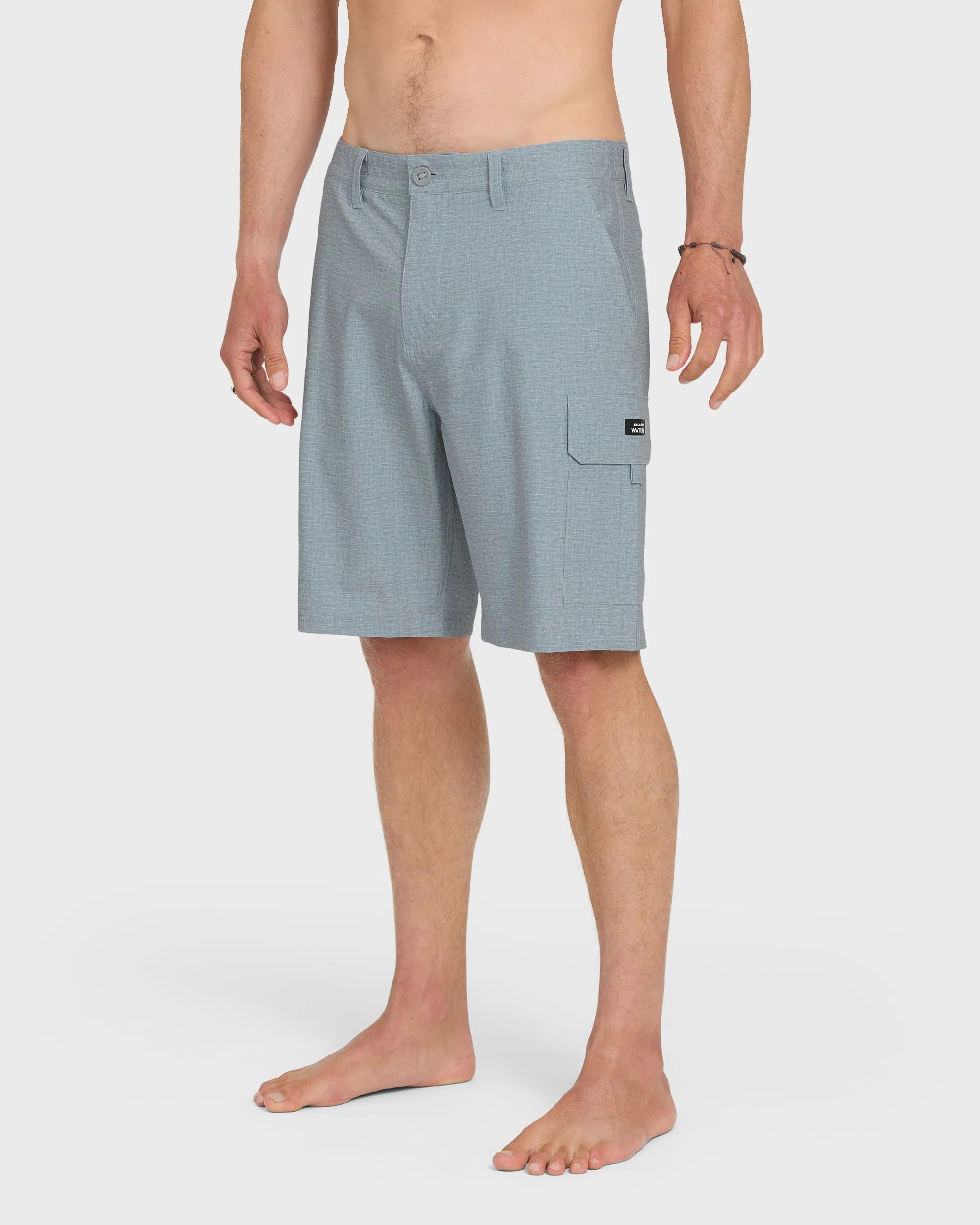 Legion Cargo 20" Amphibian Hybrid Shorts - Frost Gray Heather sold by Quiksilver product image thumbnail 4