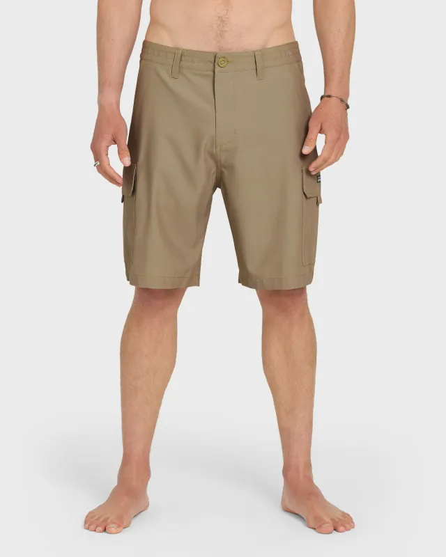Legion Cargo 20" Amphibian Hybrid Shorts - Coriander made by Quiksilver