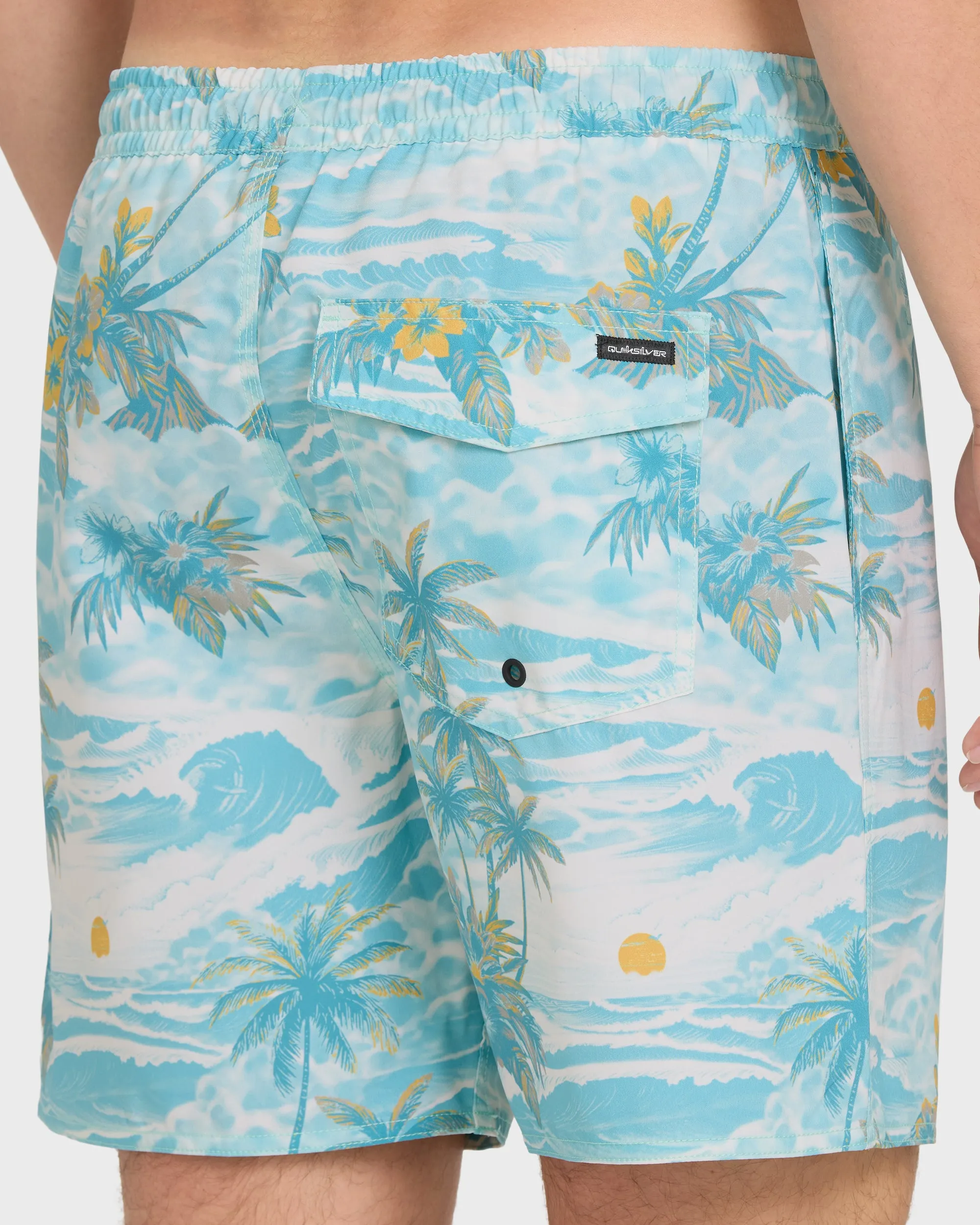 Mix Volley 17" Swim Trunks - Blue Haze sold by Quiksilver product image thumbnail 5