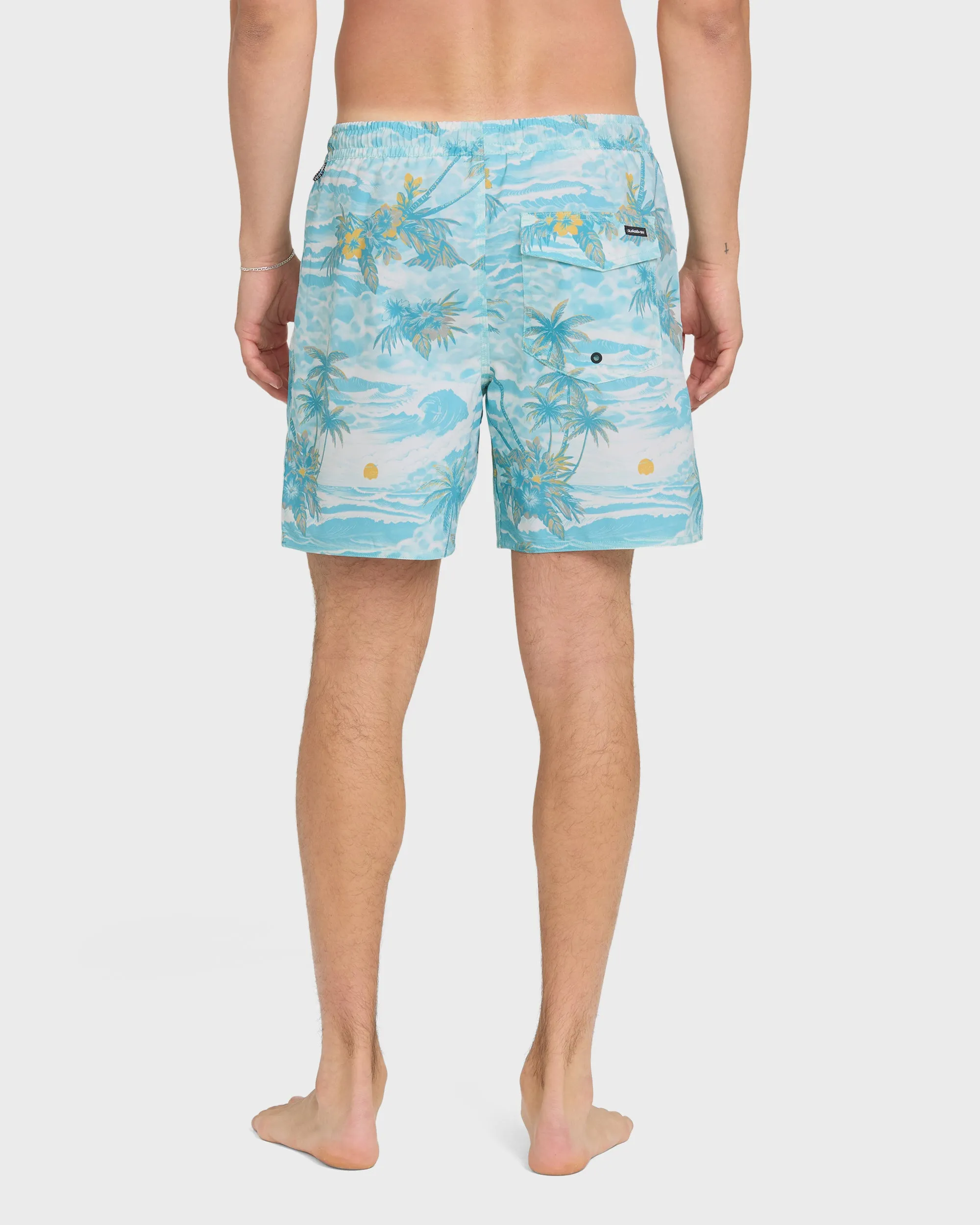 Mix Volley 17" Swim Trunks - Blue Haze sold by Quiksilver product image thumbnail 2