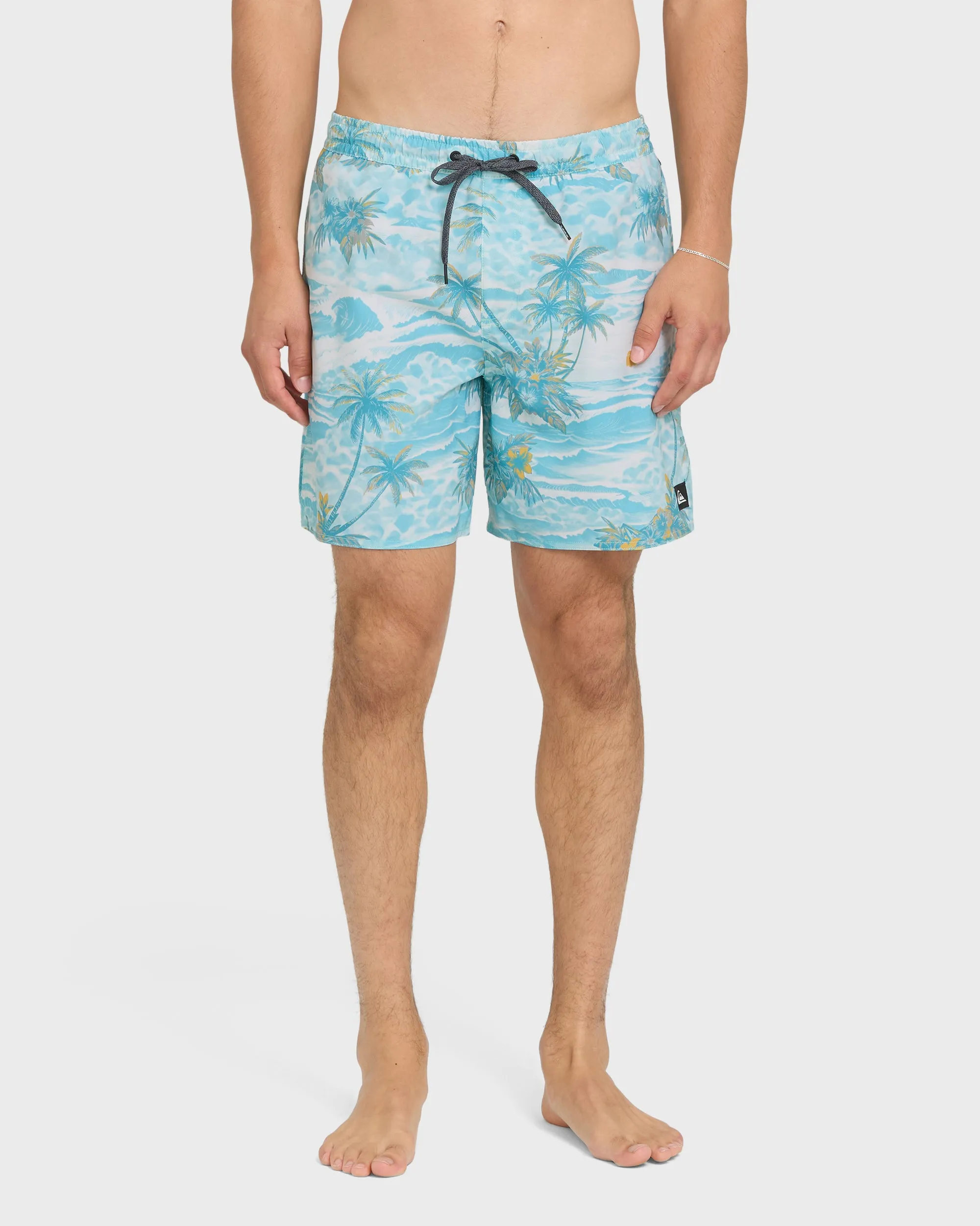 Mix Volley 17" Swim Trunks - Blue Haze sold by Quiksilver