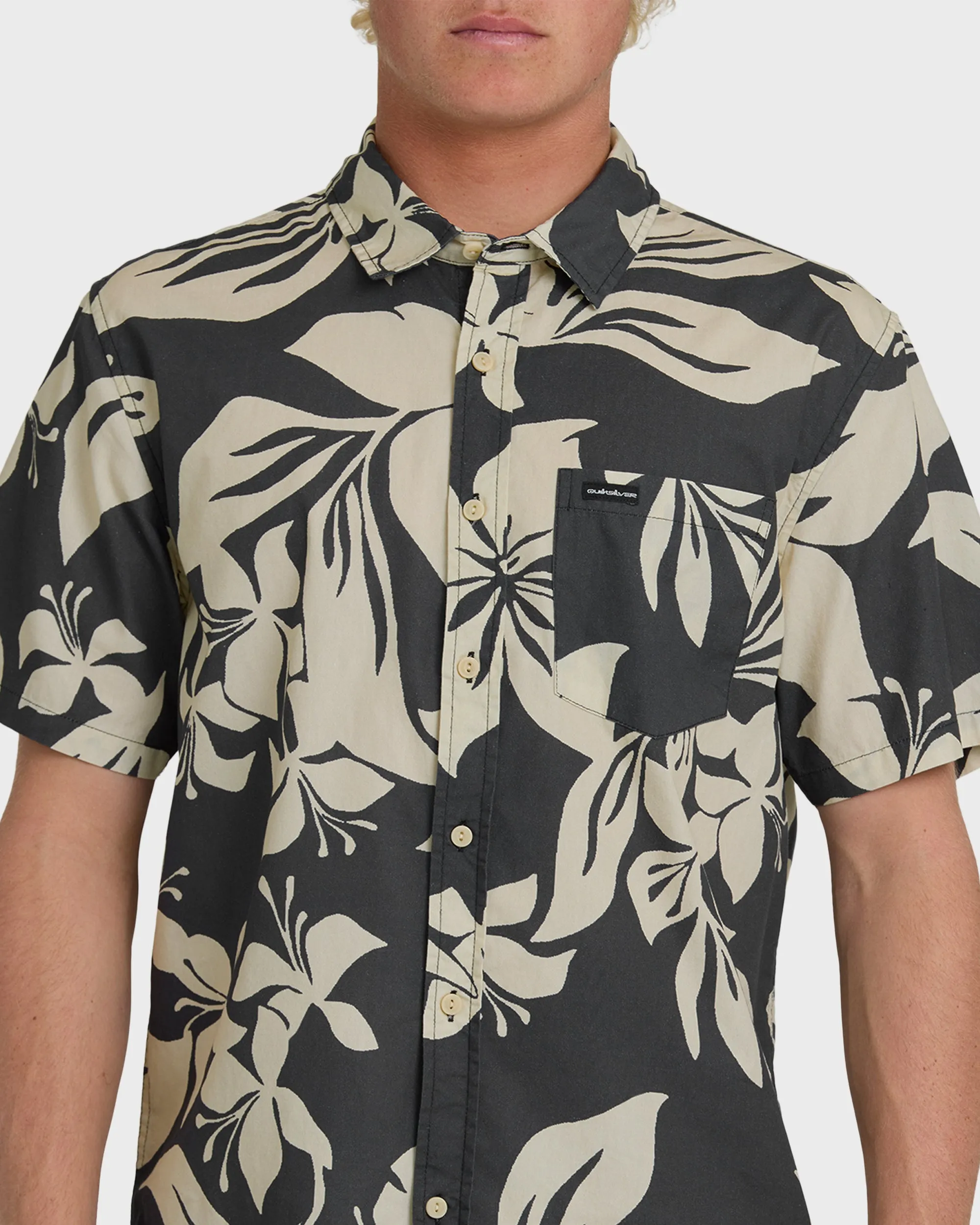 Kailua Classic Printed Short Sleeve Shirt - Iron Gate sold by Quiksilver product image thumbnail 5