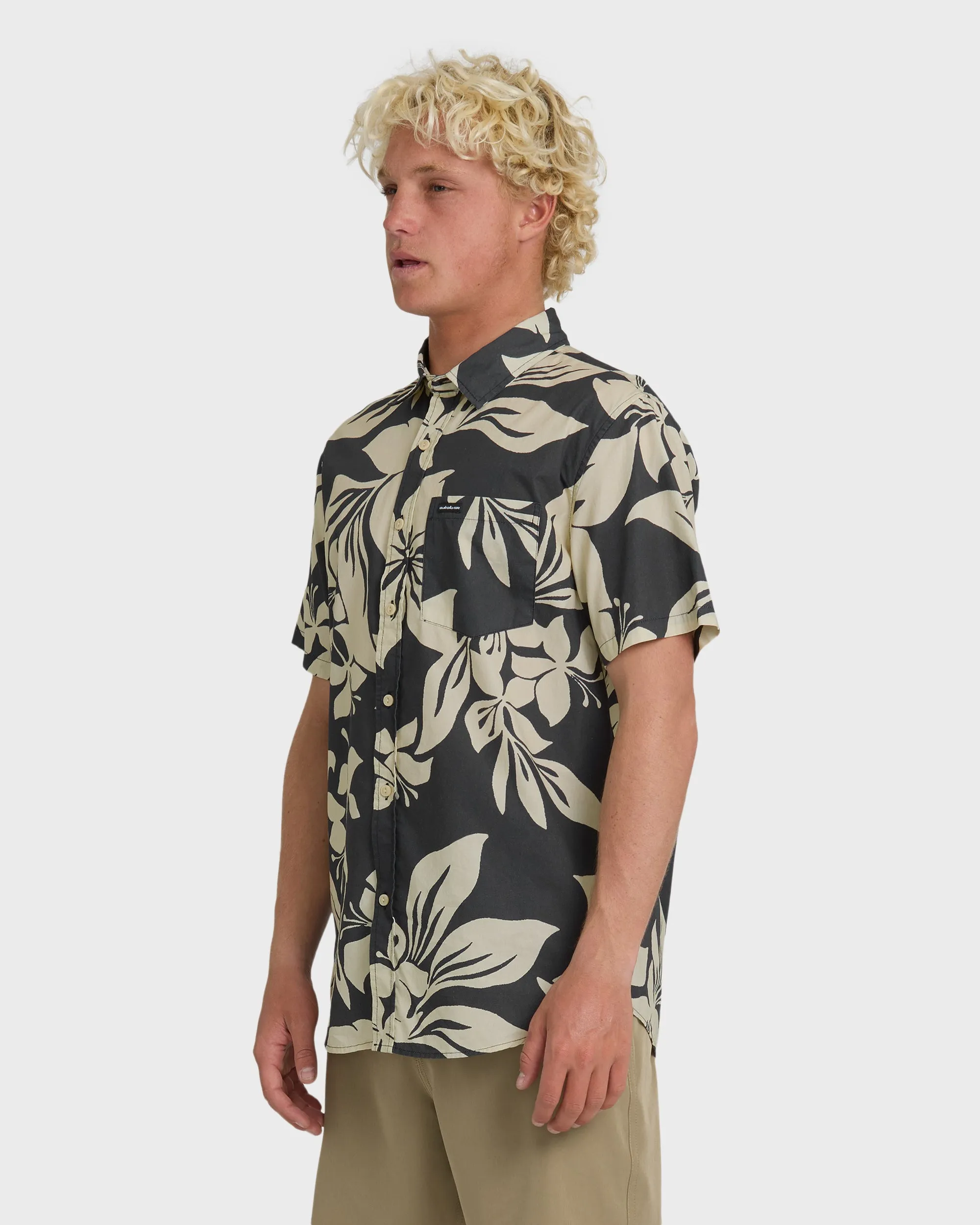 Kailua Classic Printed Short Sleeve Shirt - Iron Gate sold by Quiksilver product image thumbnail 4