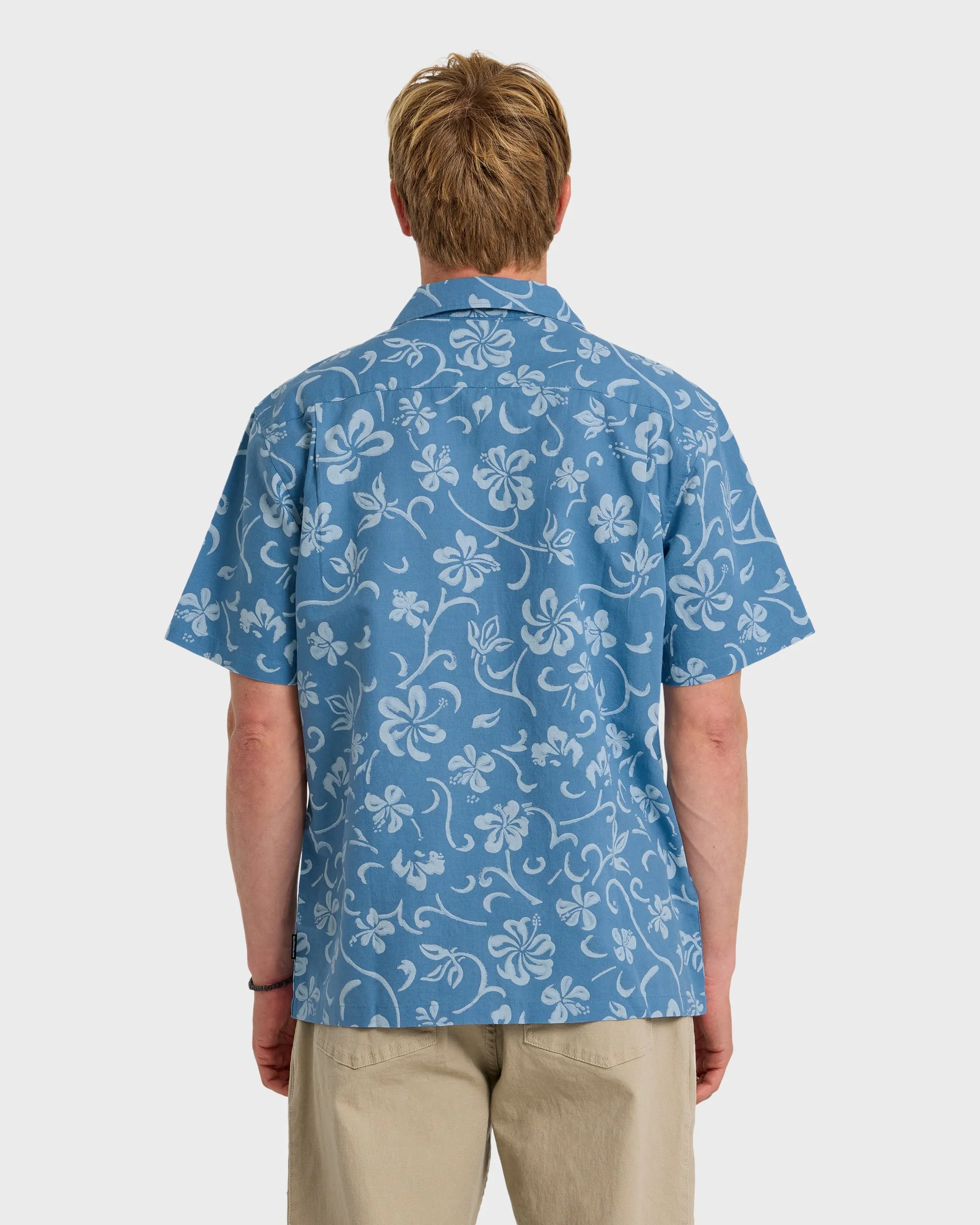 Lo-Biscus DNA Short Sleeve Camp Shirt - Riviera sold by Quiksilver product image thumbnail 2