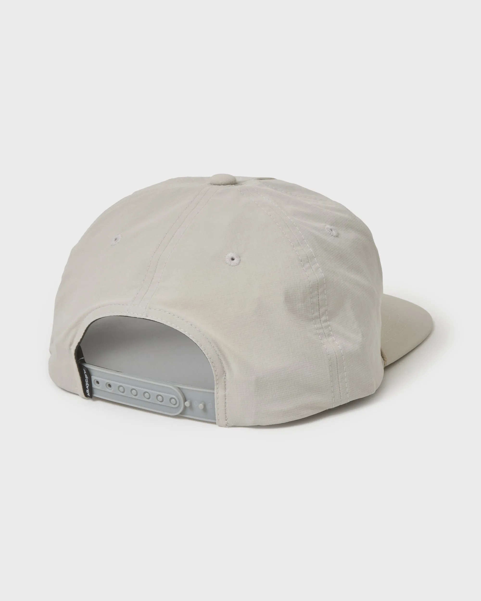 High Tide 5-Panel Tech Fabric Snapback Hat - Bone White sold by Quiksilver product image thumbnail 2
