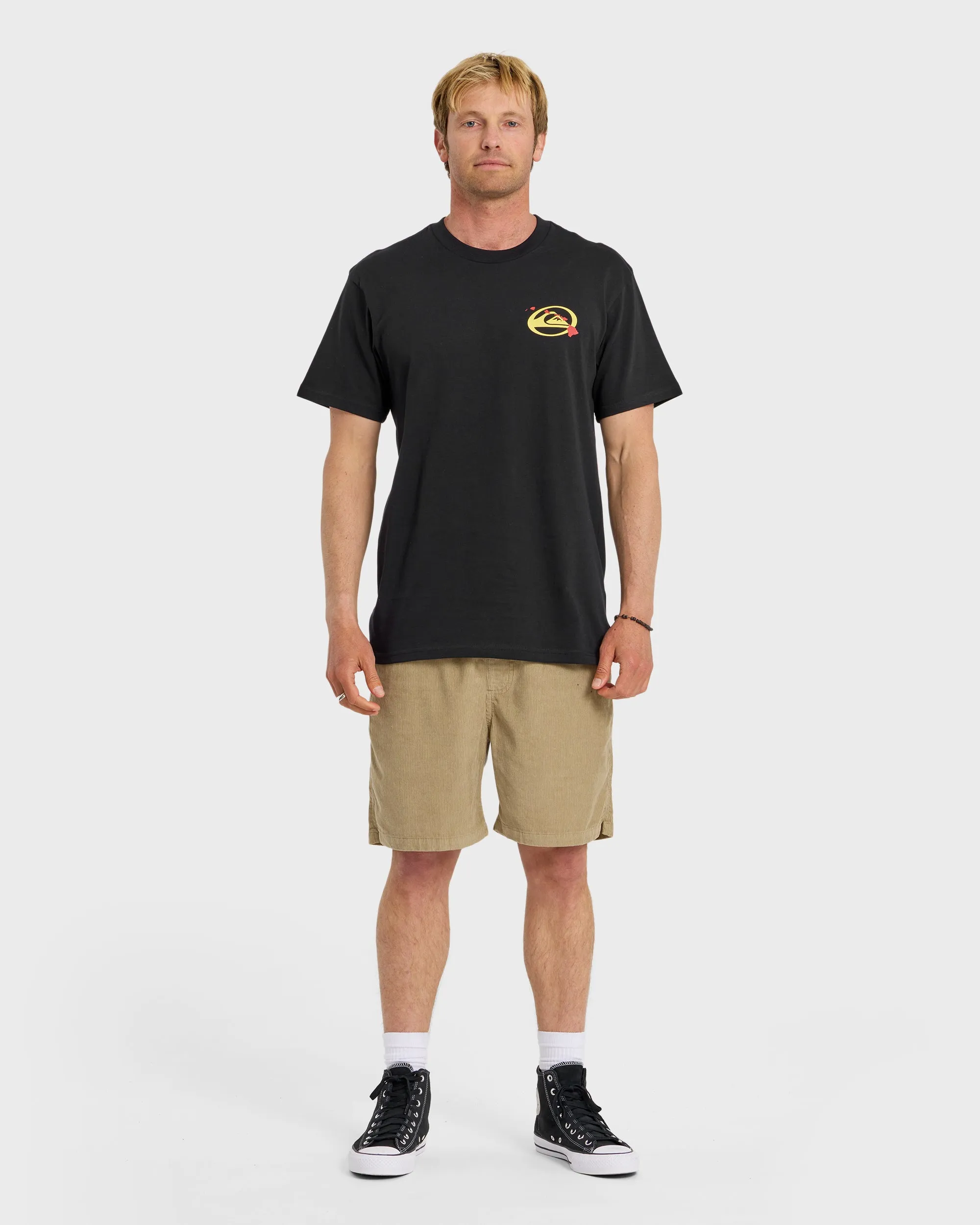 HI Quiki Islands Short Sleeve T-Shirt - Black sold by Quiksilver product image thumbnail 3