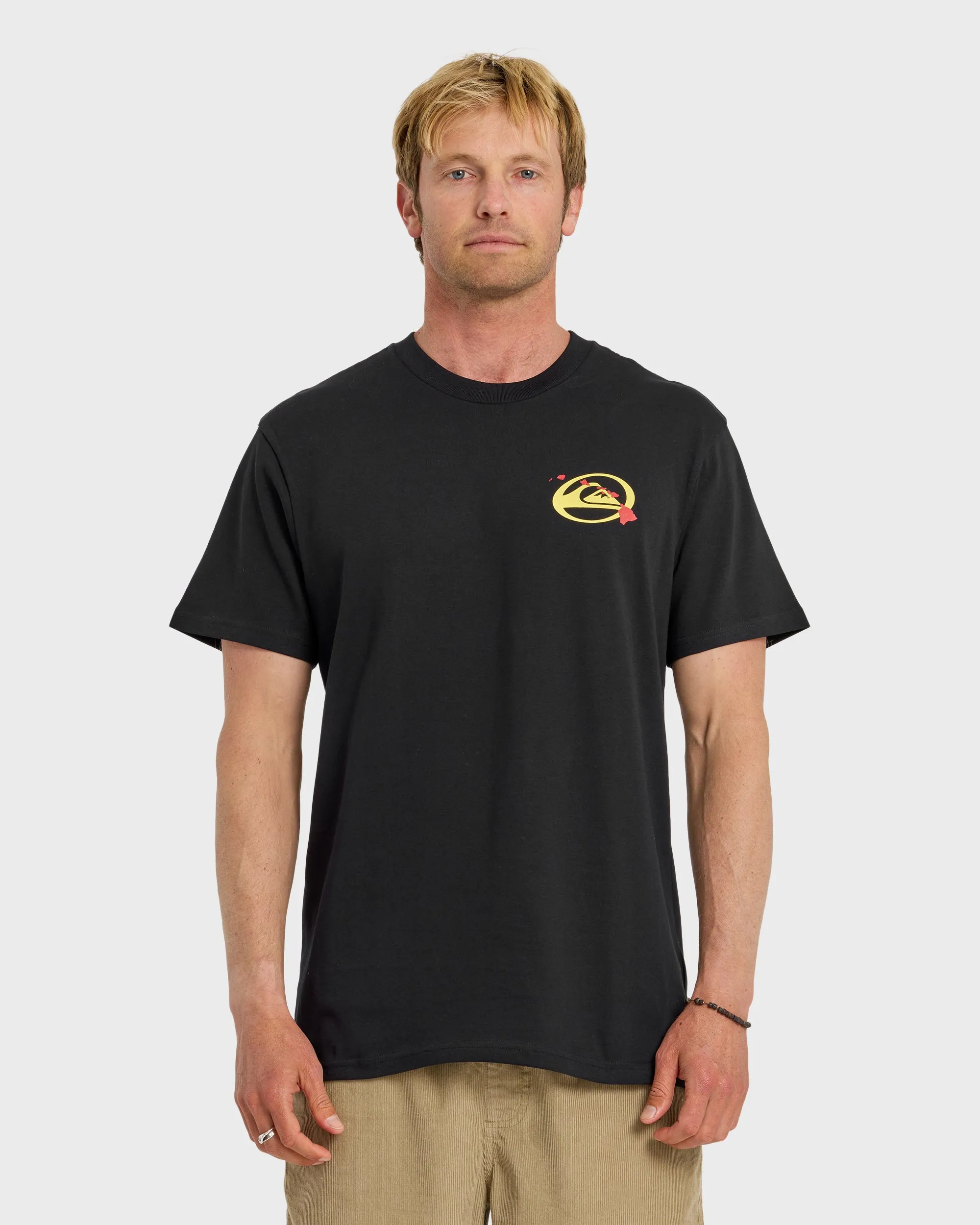 HI Quiki Islands Short Sleeve T-Shirt - Black sold by Quiksilver