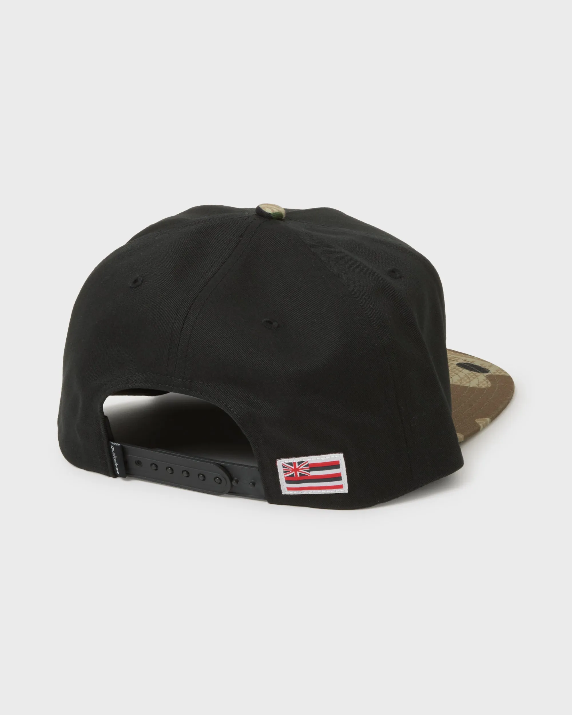 Hi Mana 5-Panel Cotton Twill Snapback Hat - Black sold by Quiksilver product image thumbnail 2