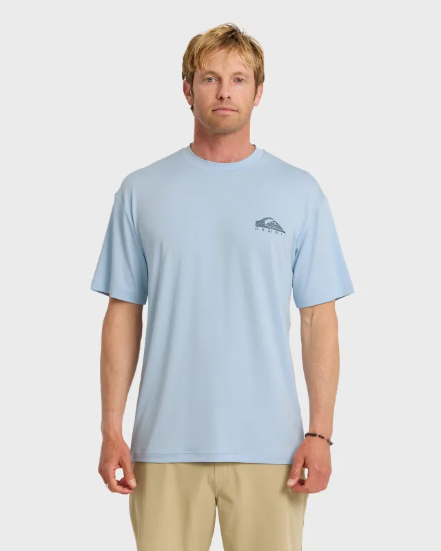 HI Everyday UPF 50 Short Sleeve Surf Shirt - Skyway sold by Quiksilver