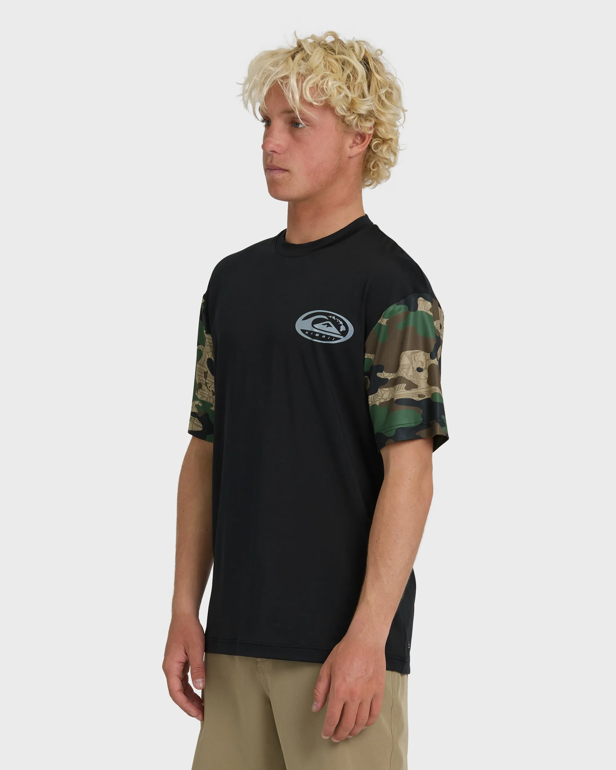 HI Everyday UPF 50 Short Sleeve Surf Shirt - Camo sold by Quiksilver product image thumbnail 4