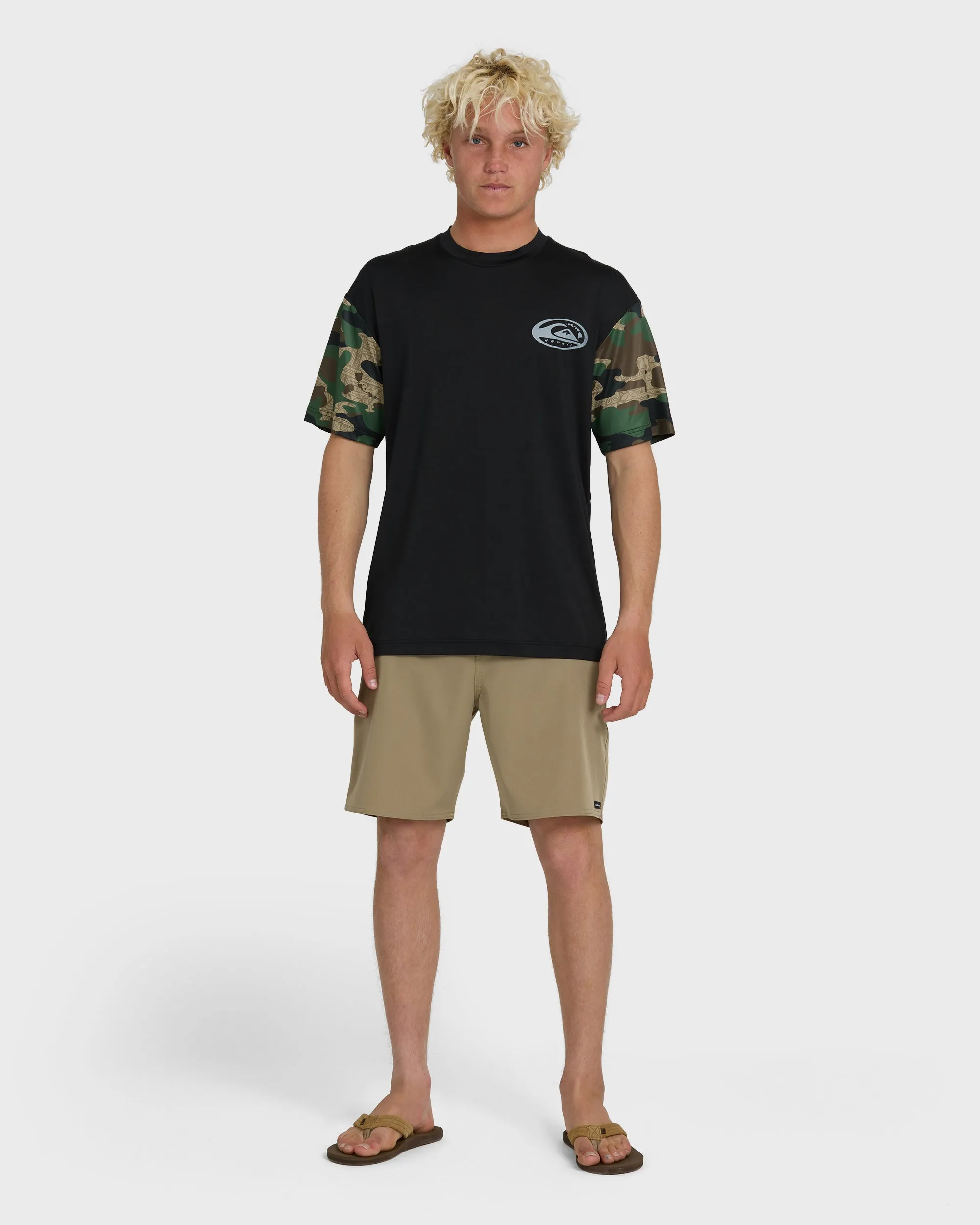 HI Everyday UPF 50 Short Sleeve Surf Shirt - Camo sold by Quiksilver product image thumbnail 3