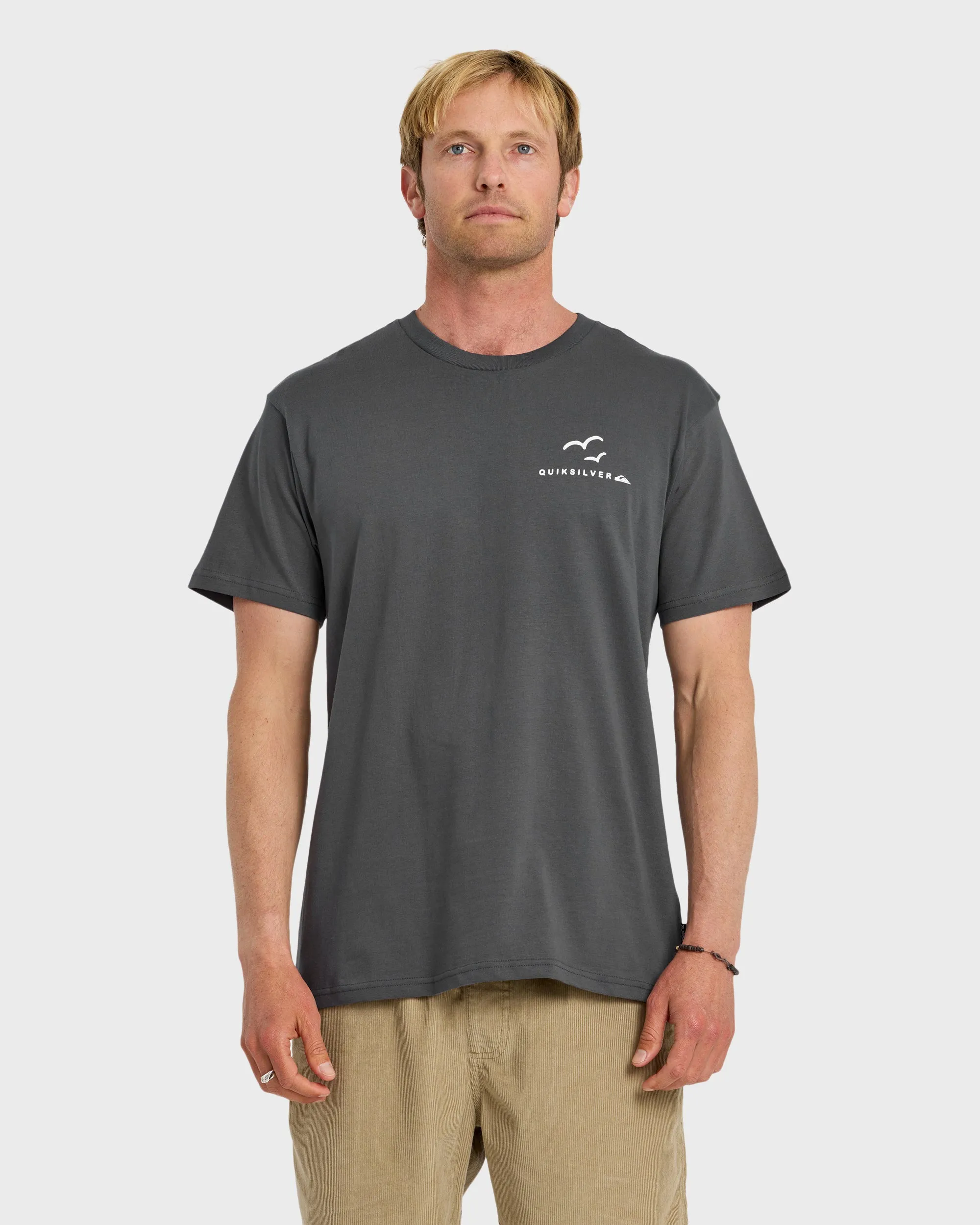 Happy Trails Short Sleeve T-Shirt - Iron Gate sold by Quiksilver