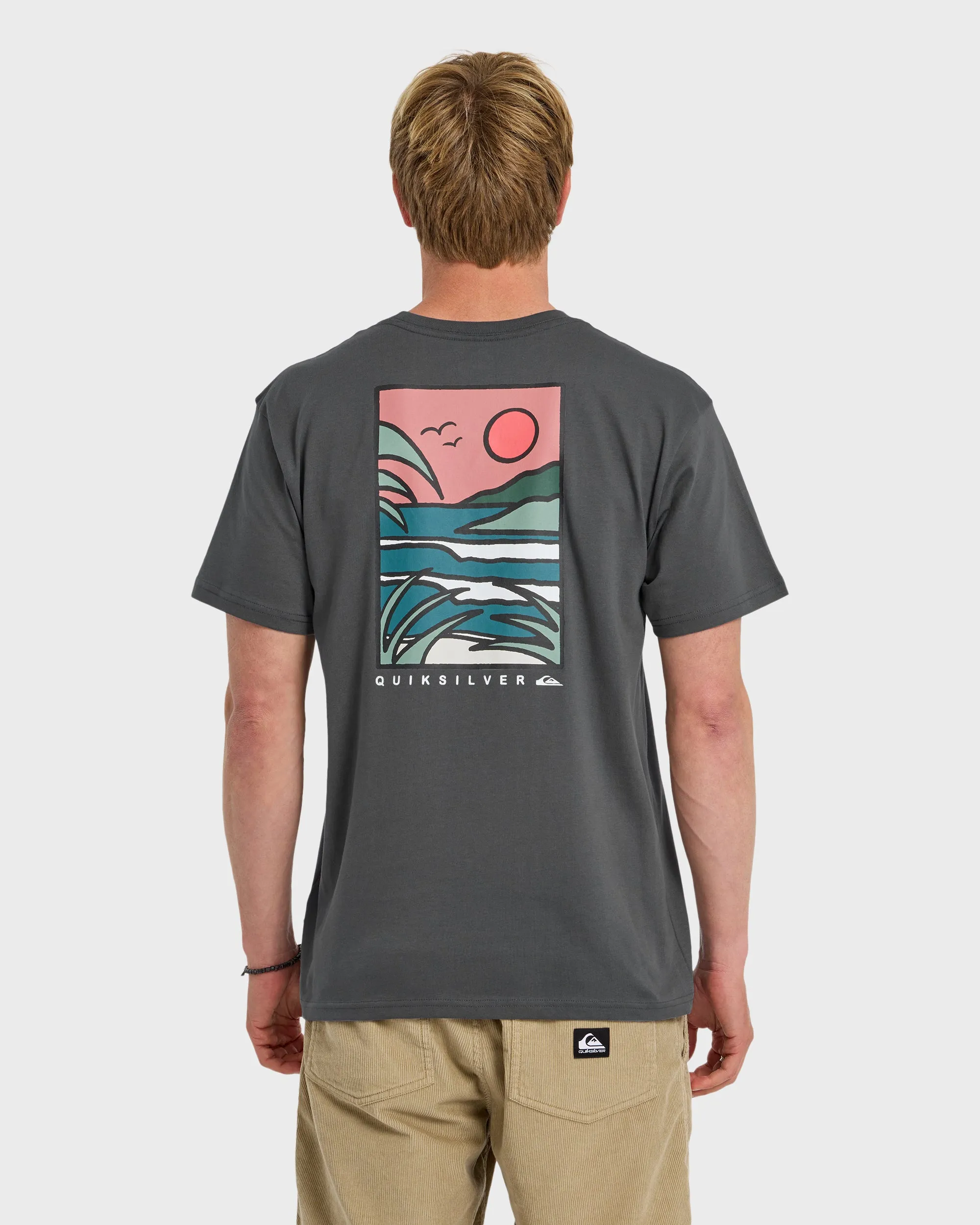 Happy Trails Short Sleeve T-Shirt - Iron Gate sold by Quiksilver product image thumbnail 2