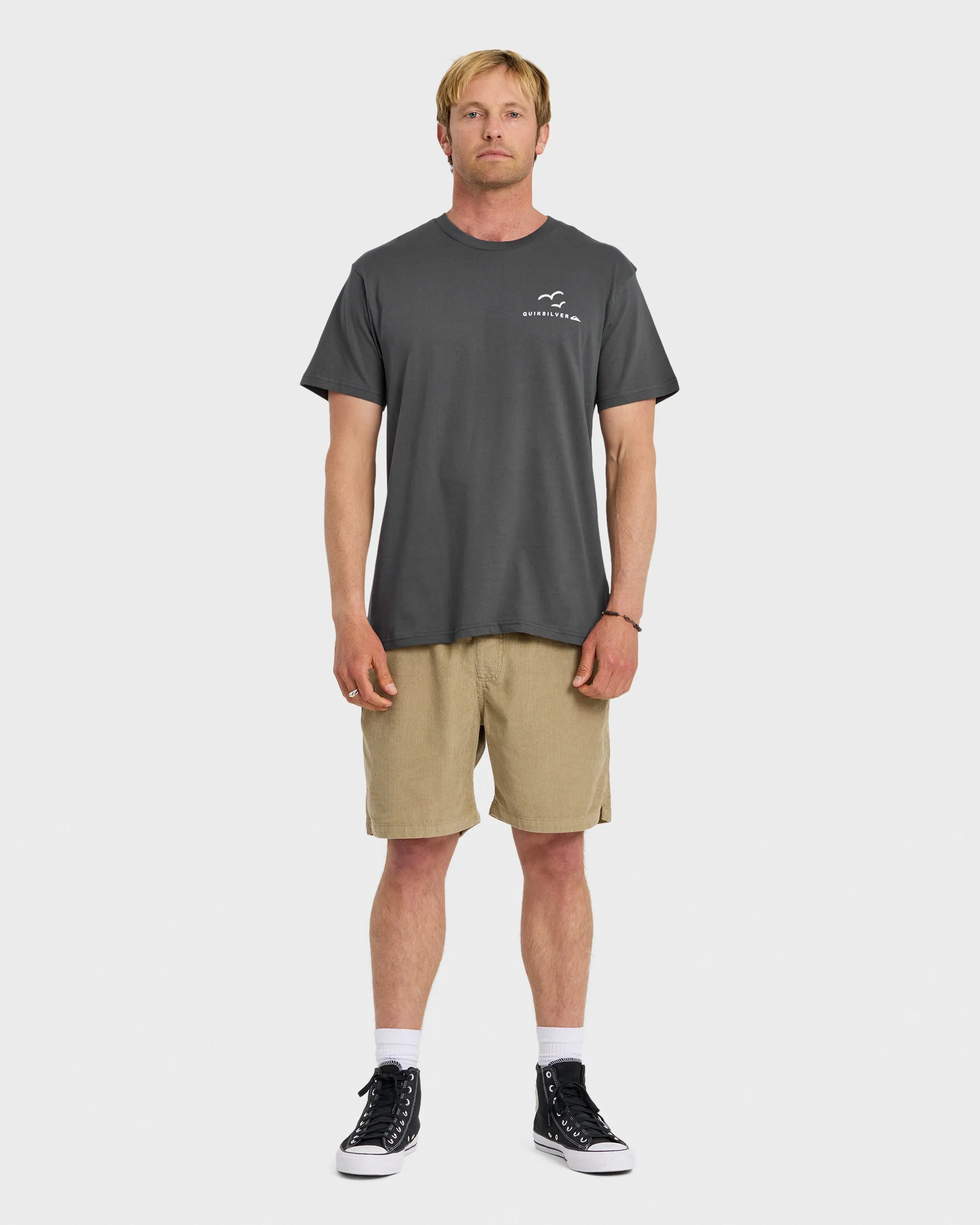 Happy Trails Short Sleeve T-Shirt - Iron Gate sold by Quiksilver product image thumbnail 3