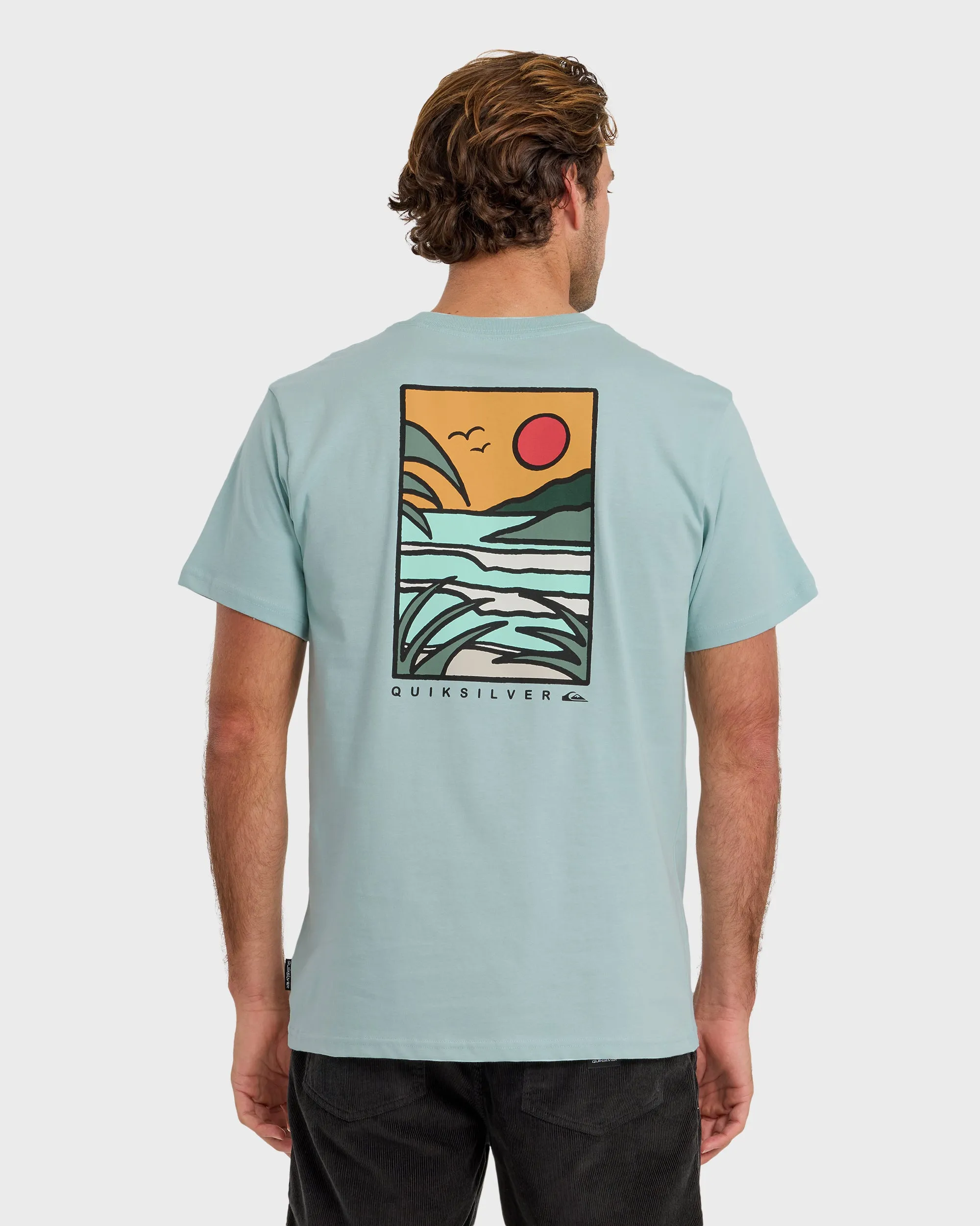 Happy Trails Short Sleeve T-Shirt - Blue Haze sold by Quiksilver product image thumbnail 2