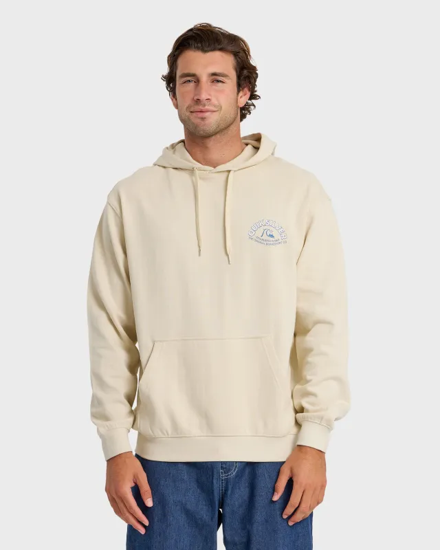 Graphic Pullover Hoodie - Bone White sold by Quiksilver